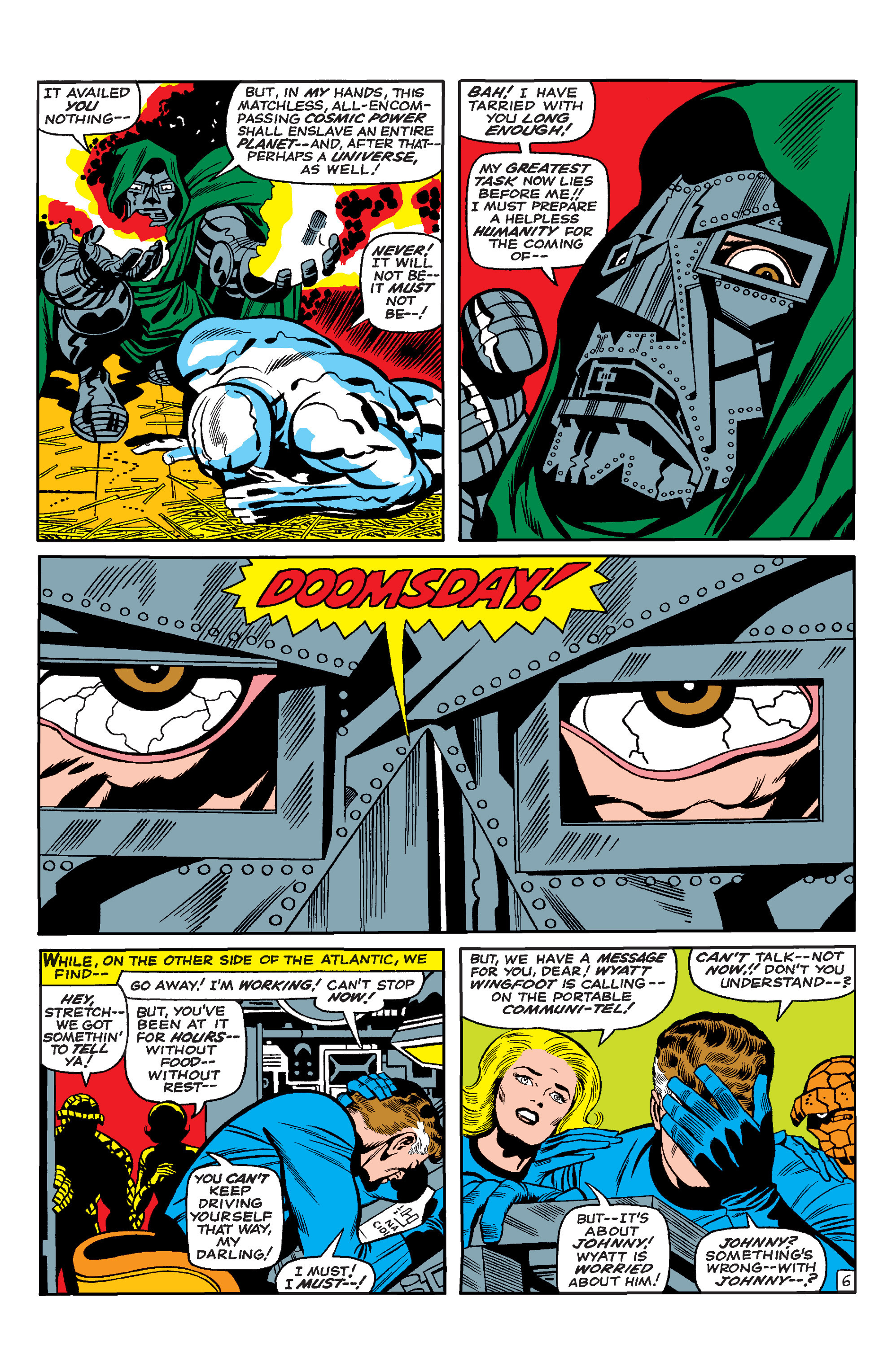 Read online Marvel Masterworks: The Fantastic Four comic -  Issue # TPB 6 (Part 2) - 100