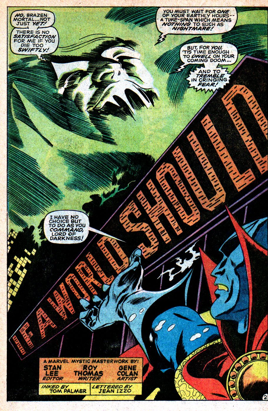 Read online Marvel Masterworks: Doctor Strange comic -  Issue # TPB 3 - 257