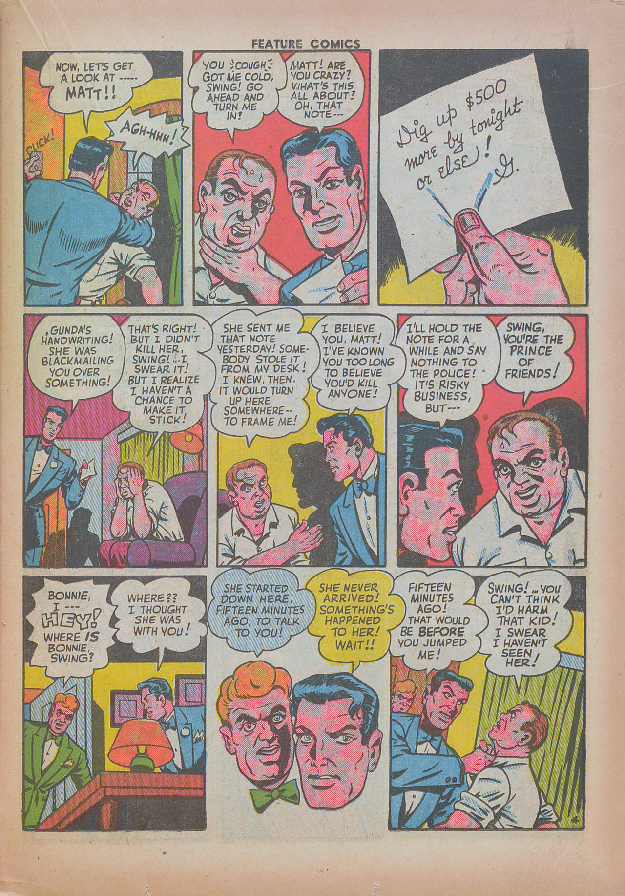 Read online Feature Comics comic -  Issue #77 - 35