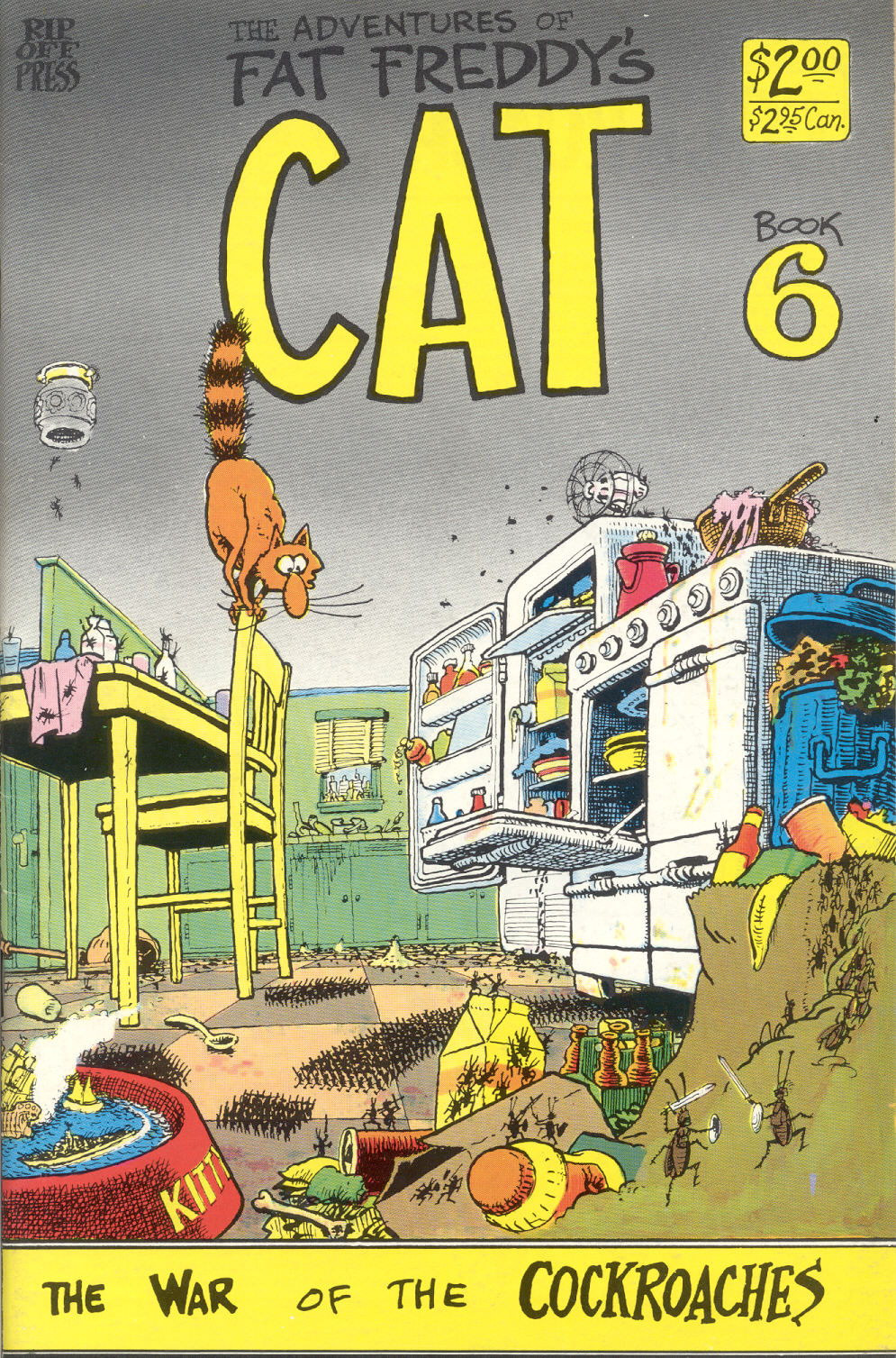 Read online Adventures of Fat Freddy's Cat comic -  Issue #6 - 1