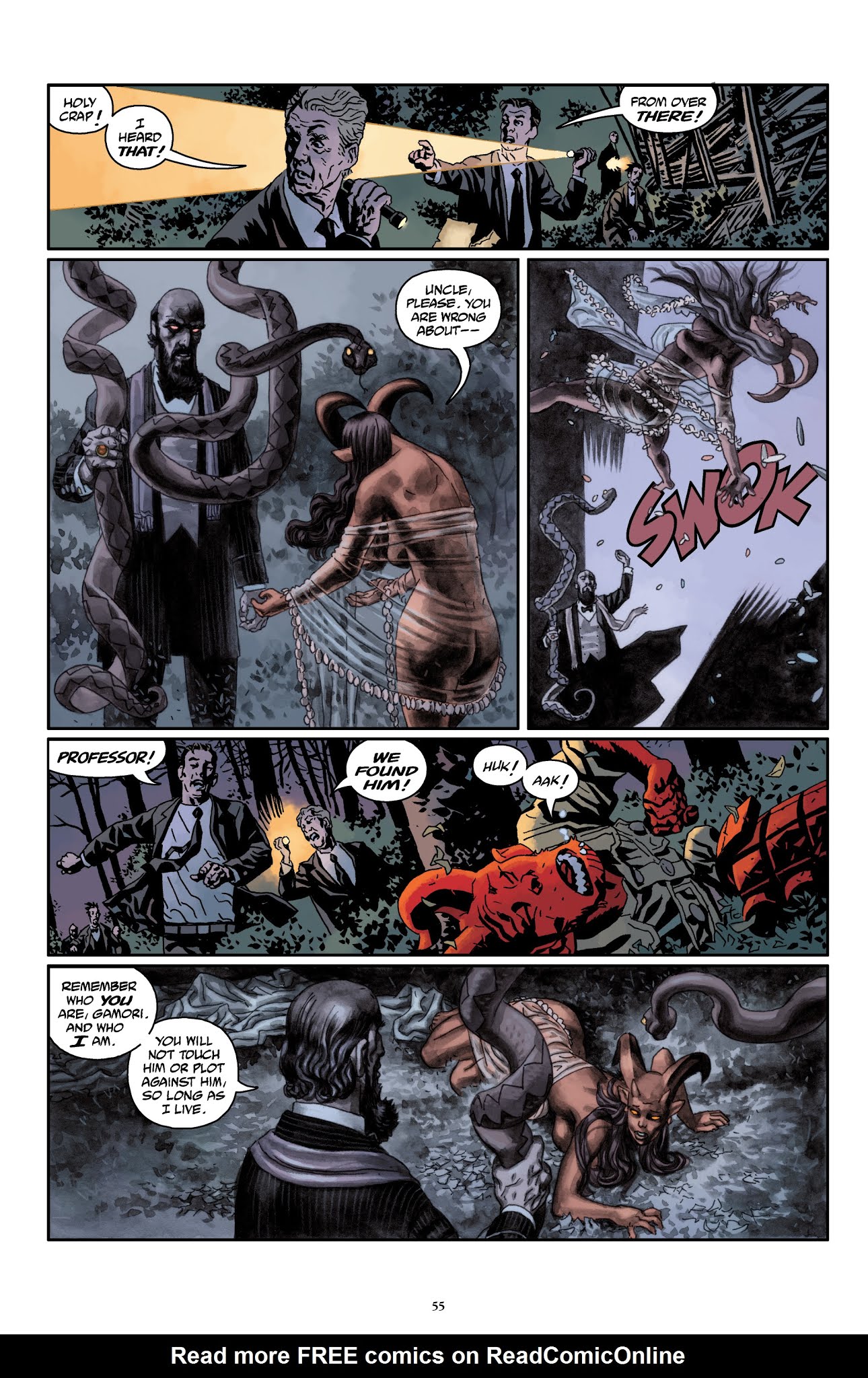 Read online Hellboy The Complete Short Stories comic -  Issue # TPB 1 (Part 1) - 56