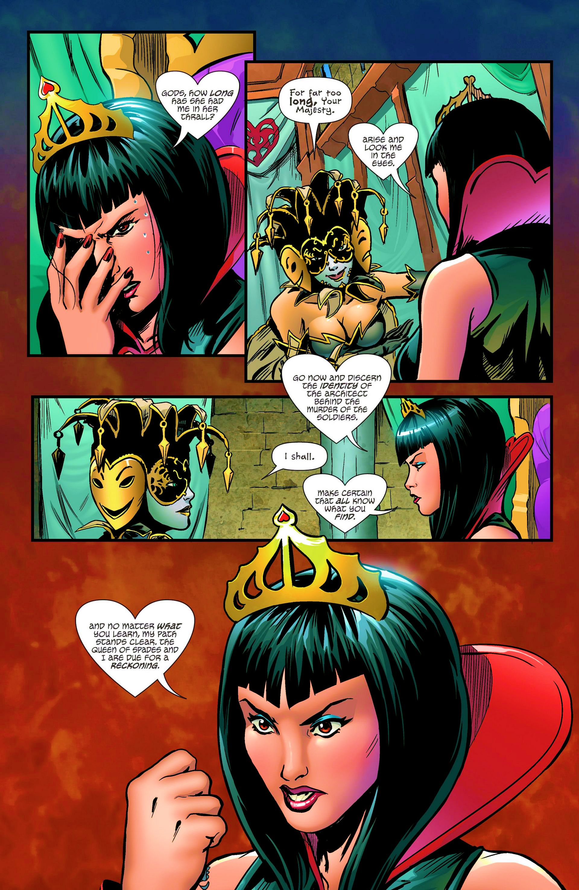 Read online Grimm Fairy Tales presents Wonderland: Clash of Queens comic -  Issue #3 - 15
