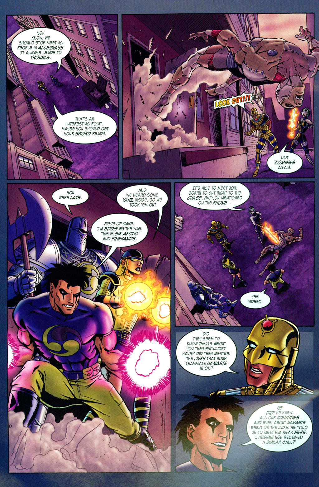 Read online City of Heroes (2004) comic -  Issue #6 - 9