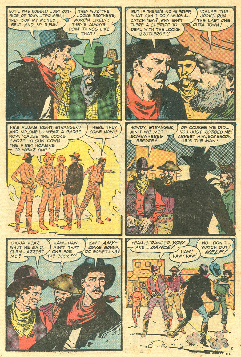 Read online Gunsmoke Western comic -  Issue #33 - 12