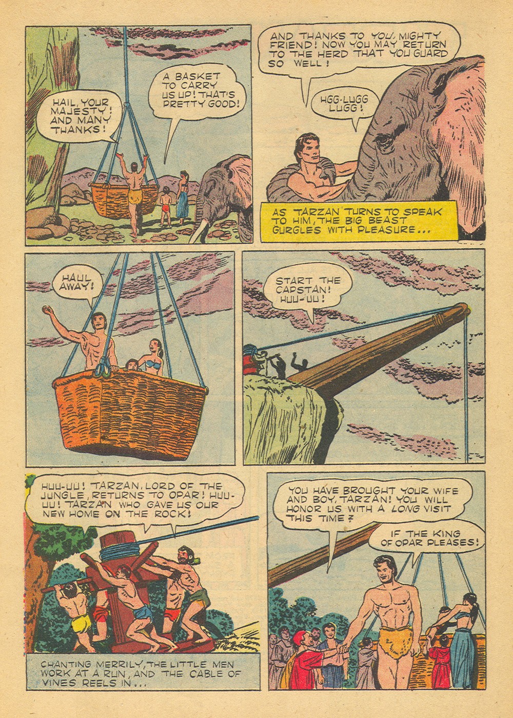 Read online Tarzan (1948) comic -  Issue #49 - 4