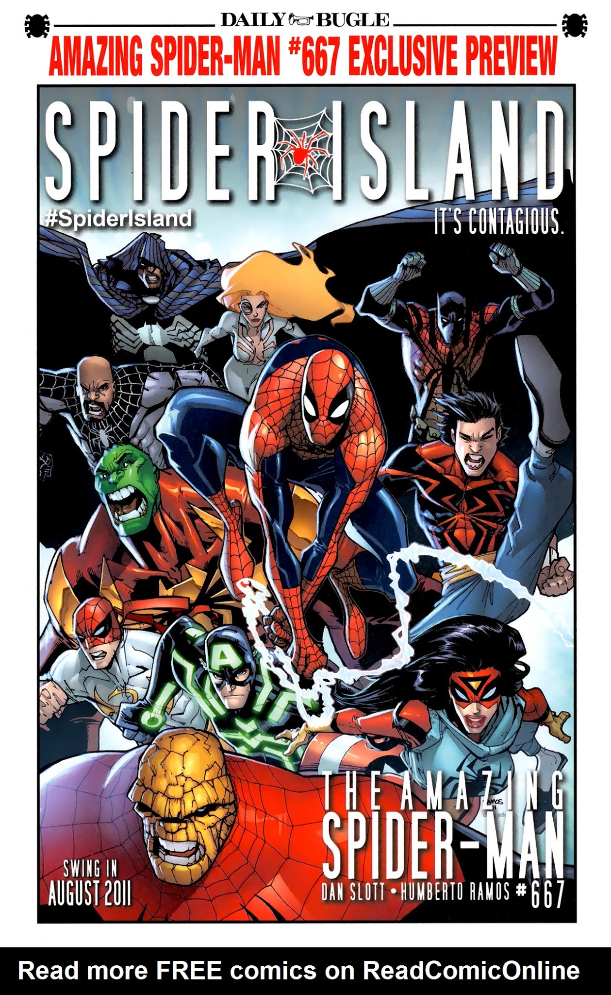 Read online Spider Island Daily Bugle comic -  Issue # Full - 19