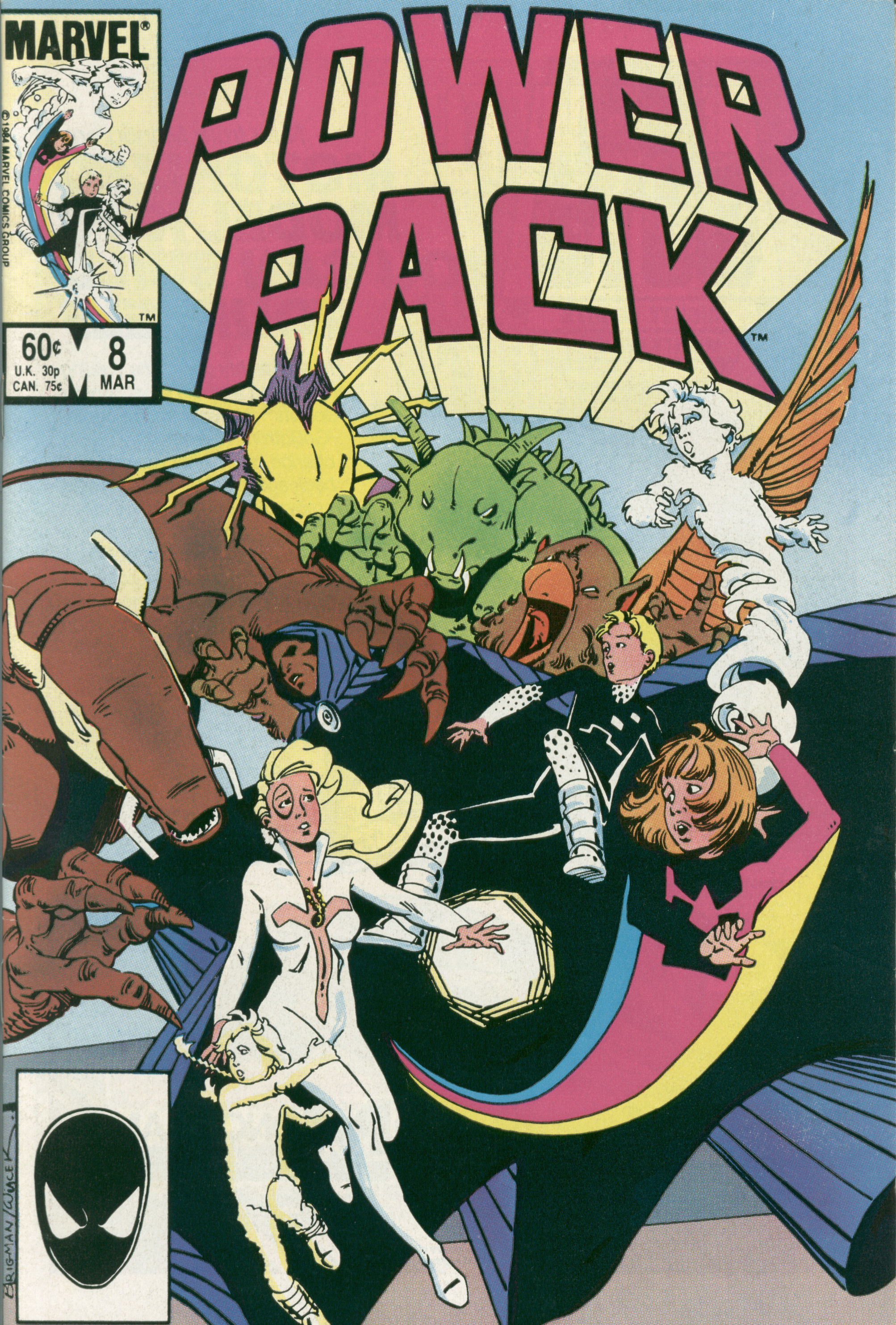 Read online Power Pack (1984) comic -  Issue #8 - 2