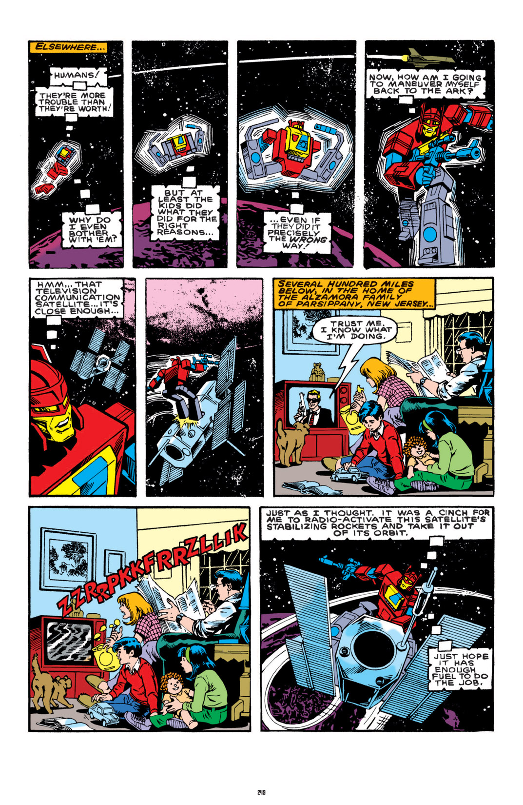 Read online The Transformers Classics comic -  Issue # TPB 3 - 250