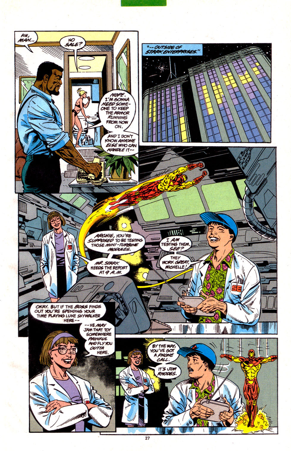 Read online War Machine (1994) comic -  Issue #11 - 20