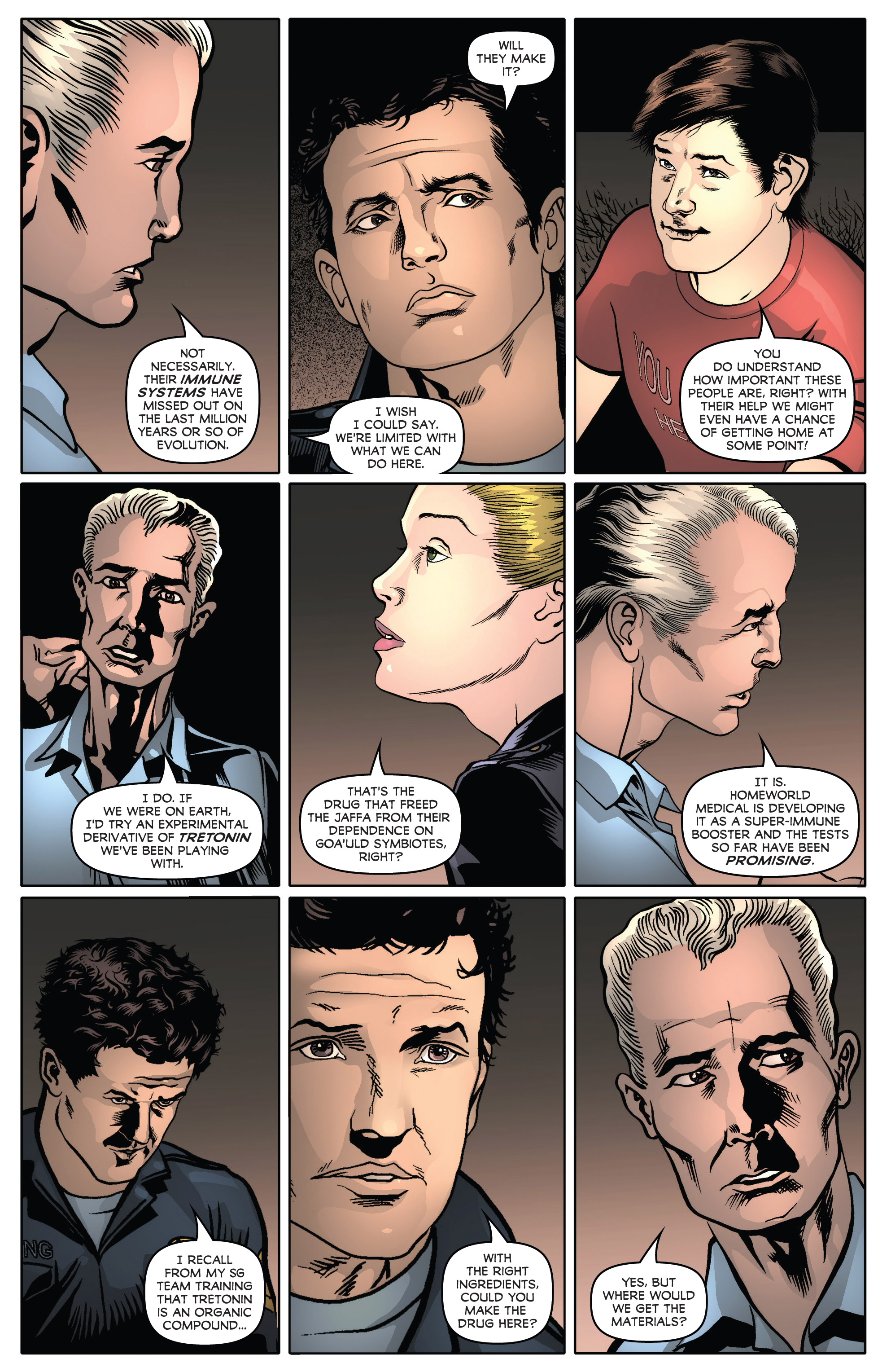 Read online Stargate Universe comic -  Issue #3 - 11