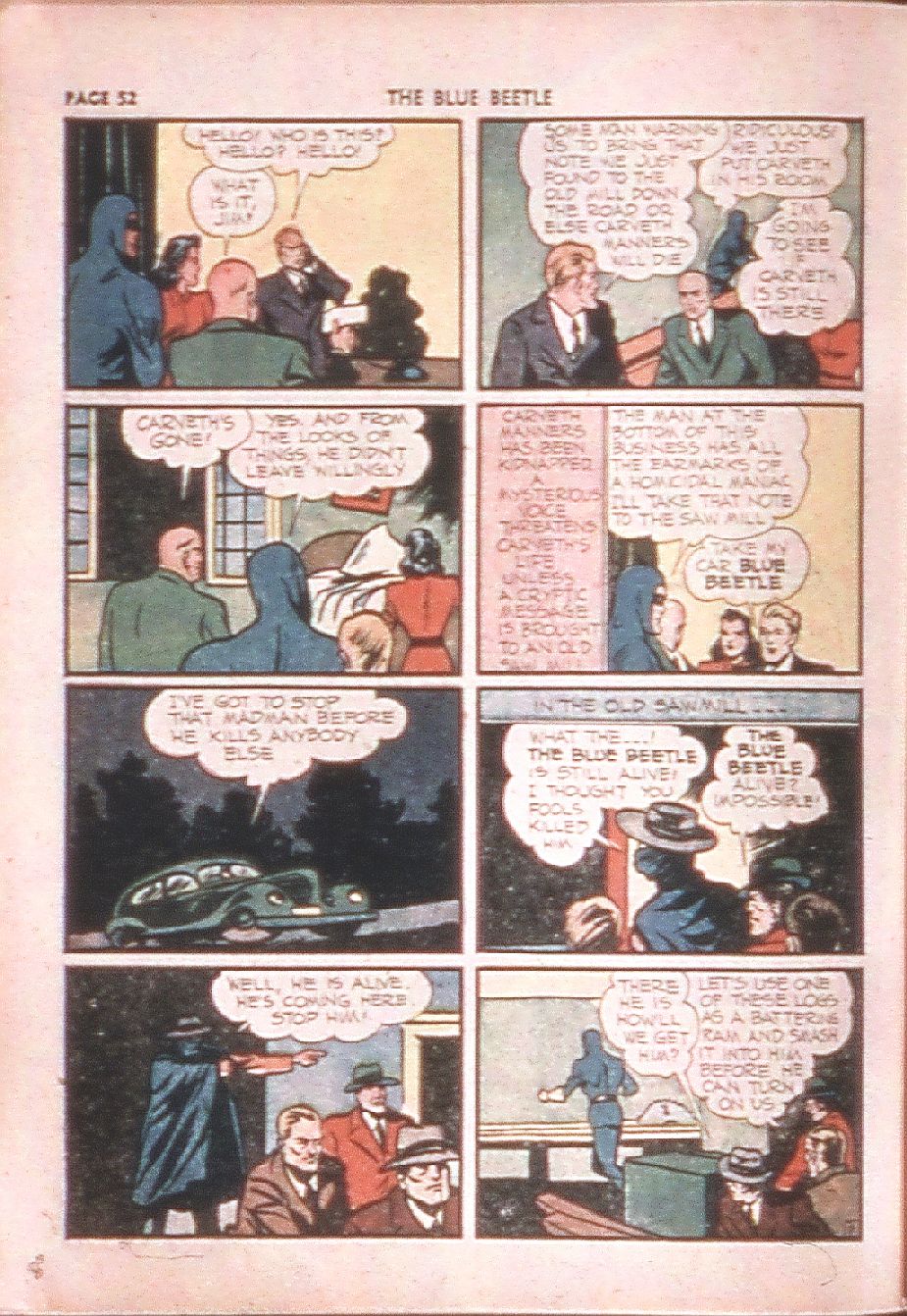 Read online The Blue Beetle comic -  Issue #7 - 53