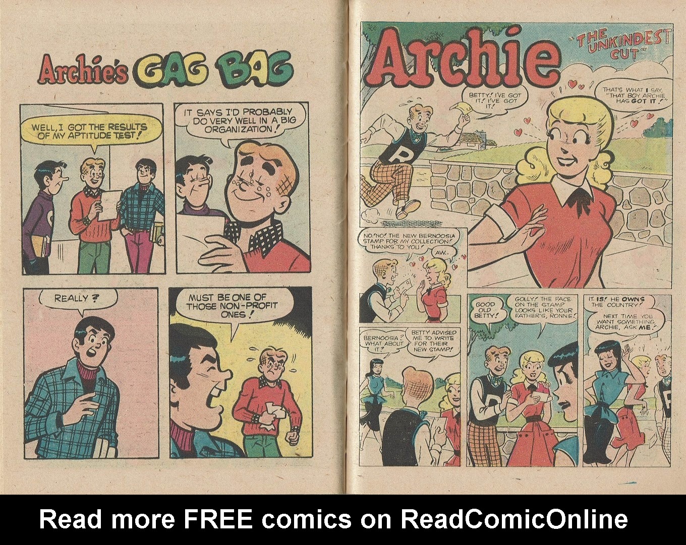 Read online Archie Annual Digest Magazine comic -  Issue #36 - 62