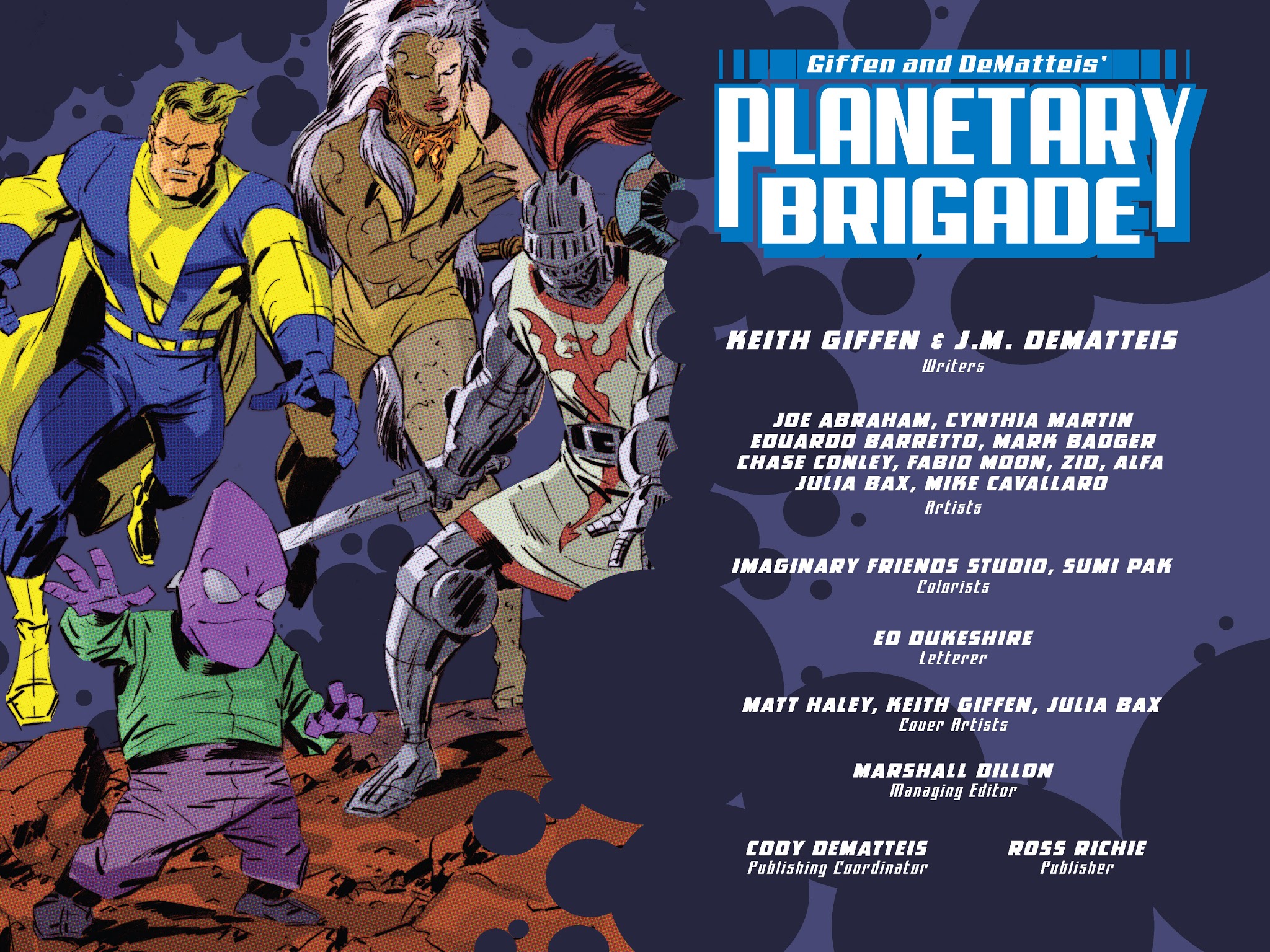 Read online Planetary Brigade comic -  Issue # TPB - 3