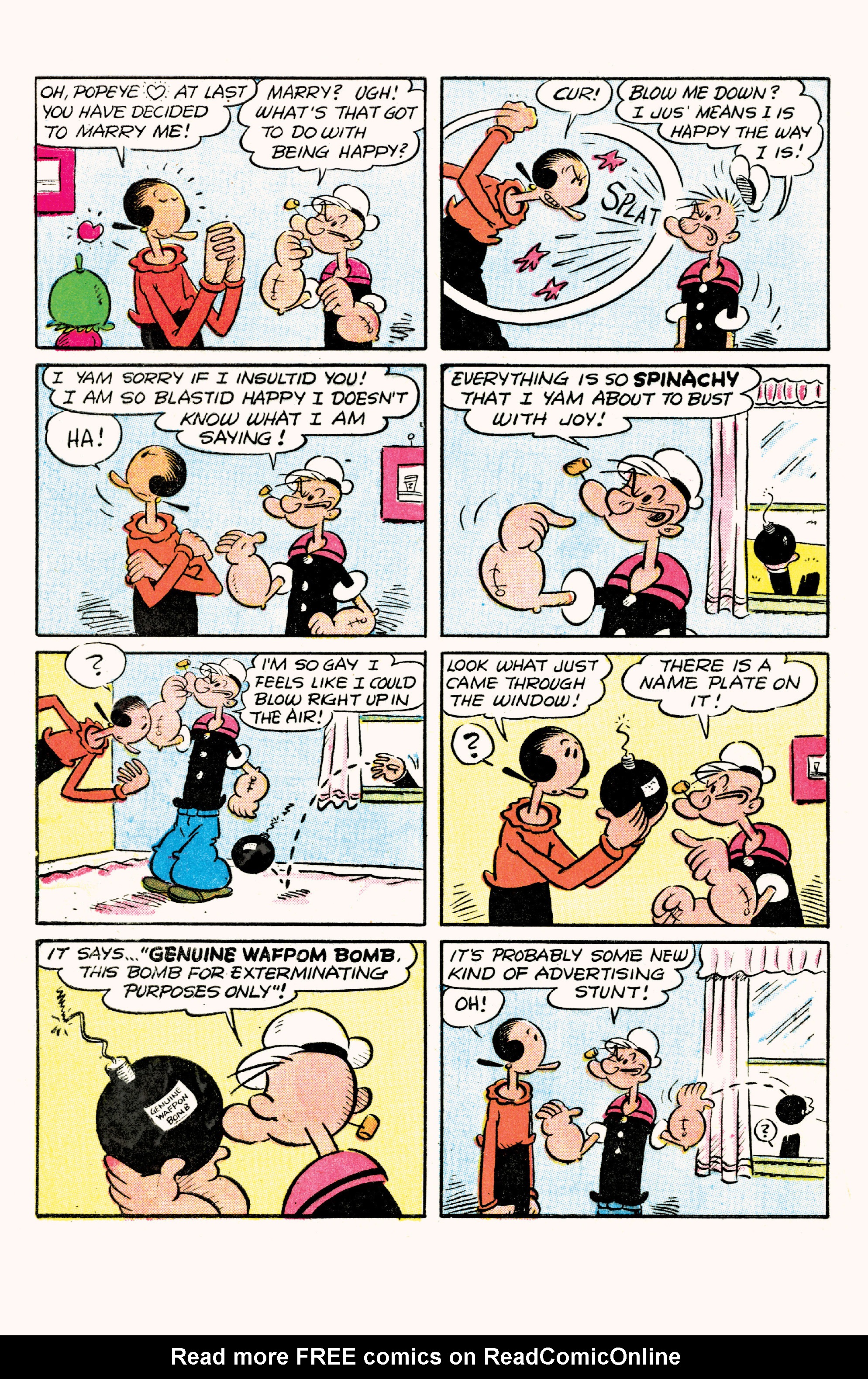 Read online Classic Popeye comic -  Issue #37 - 4
