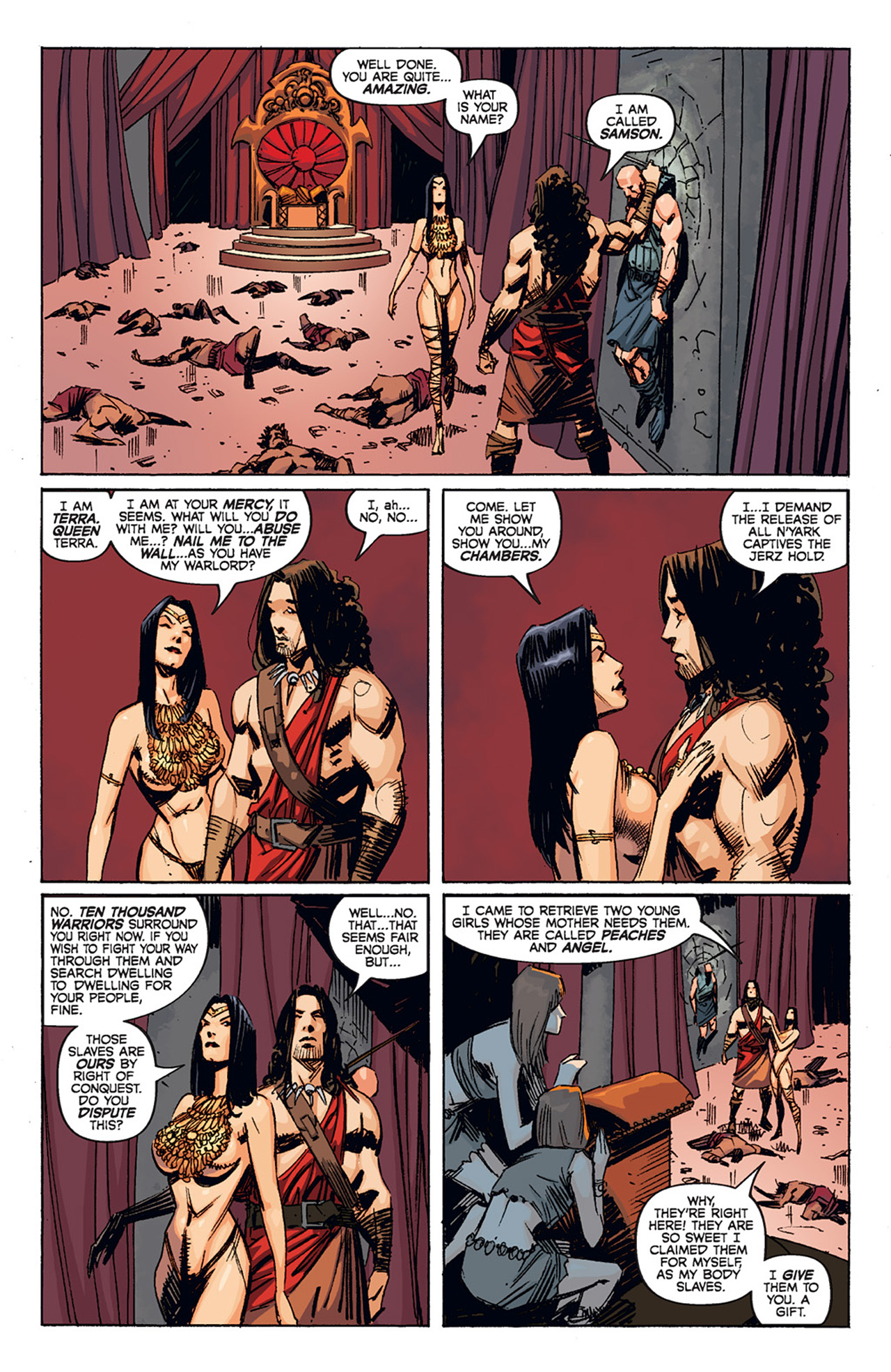 Read online Mighty Samson comic -  Issue #2 - 21