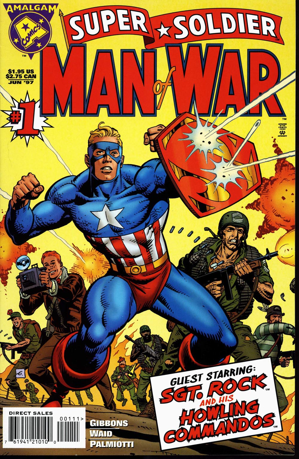 Read online Super Soldier: Man of War comic -  Issue # Full - 1