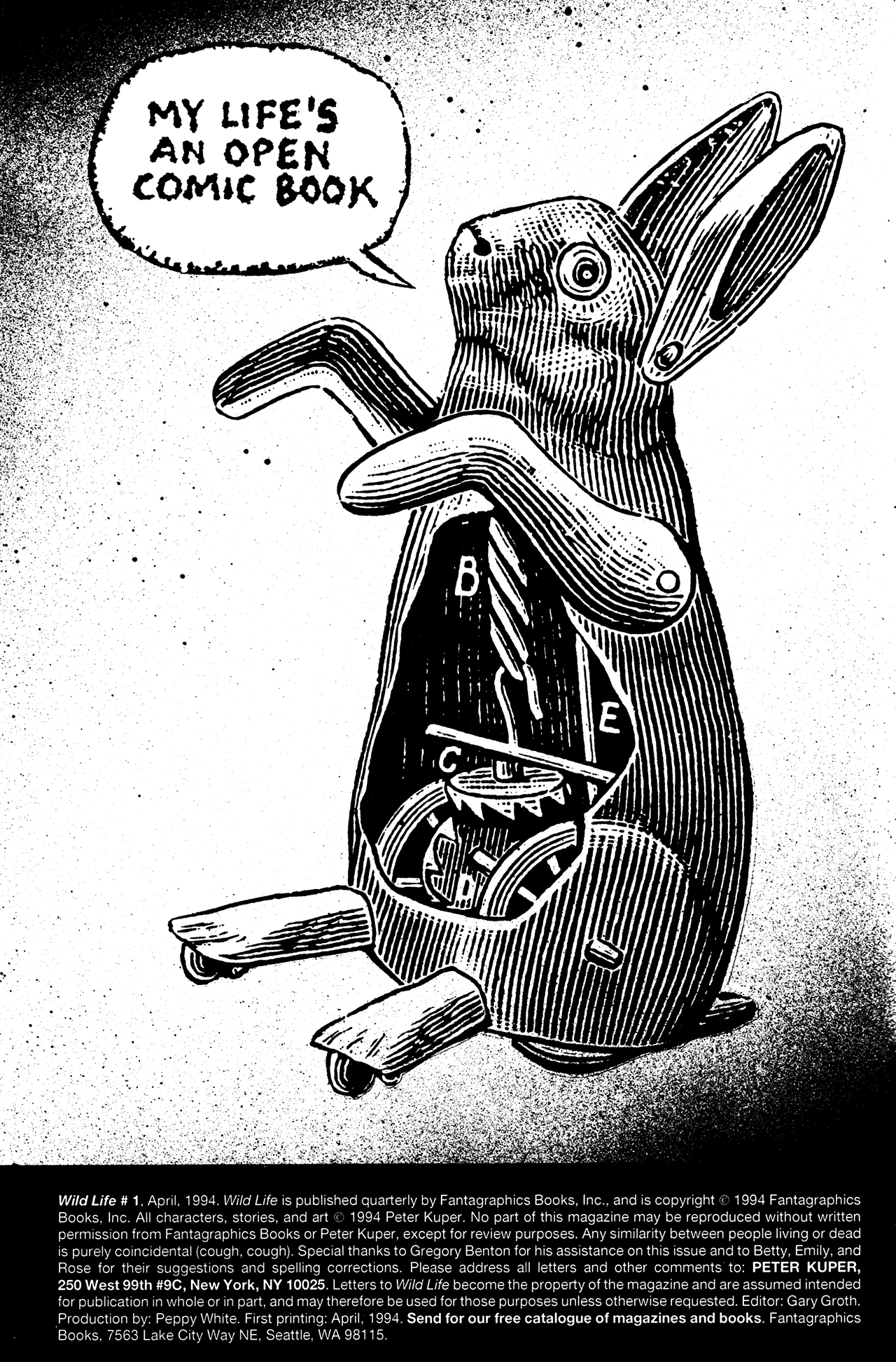 Read online Wild Life comic -  Issue #1 - 2