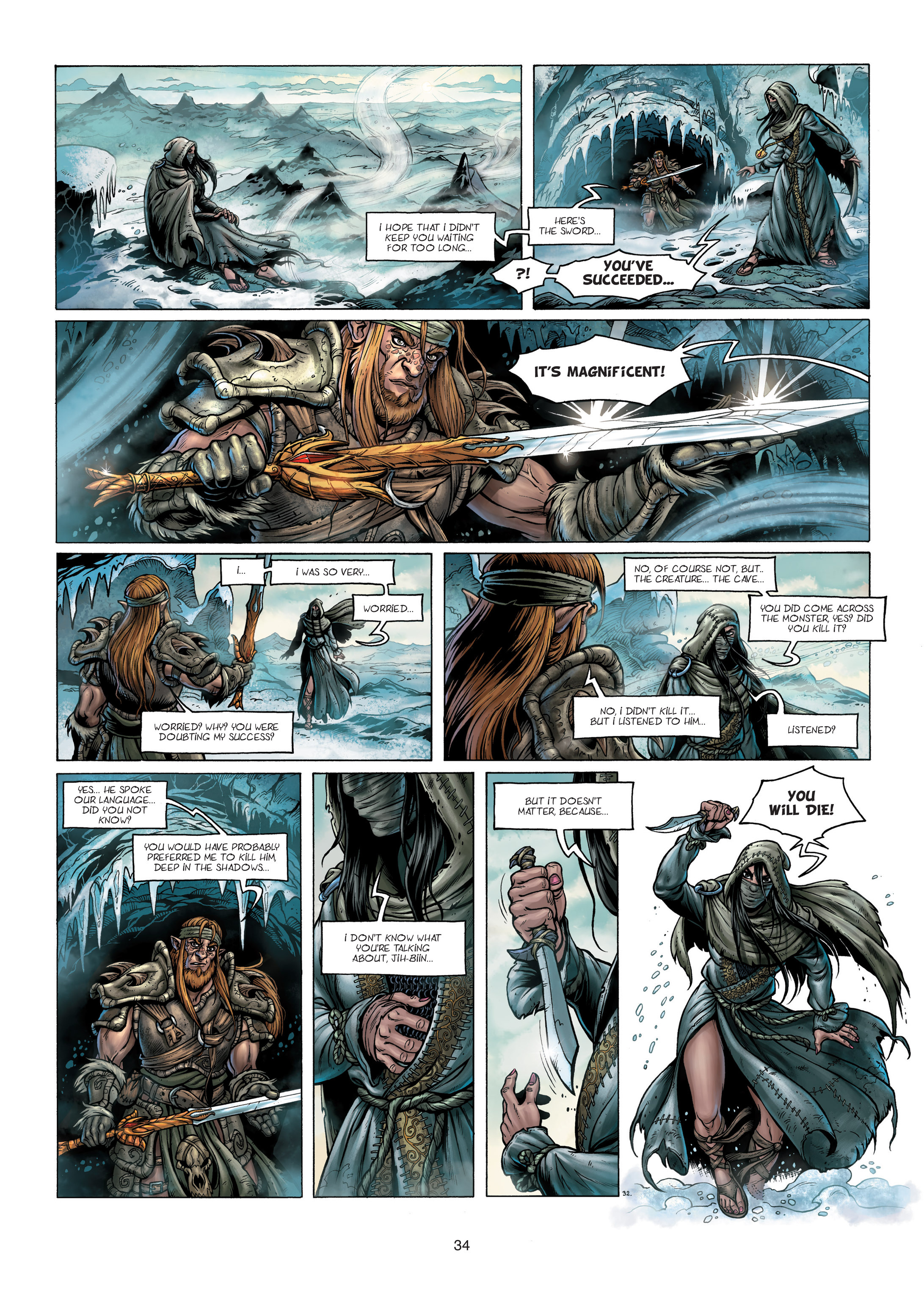 Read online Elves comic -  Issue #4 - 33