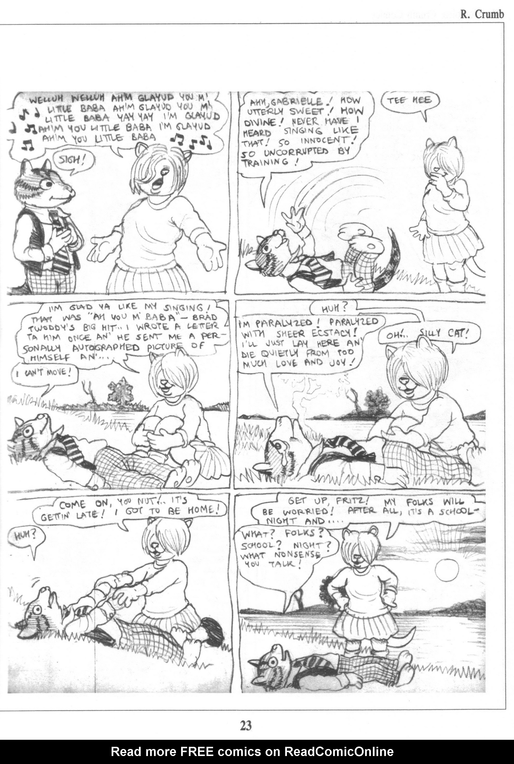 Read online The Complete Crumb Comics comic -  Issue # TPB 2 - 36