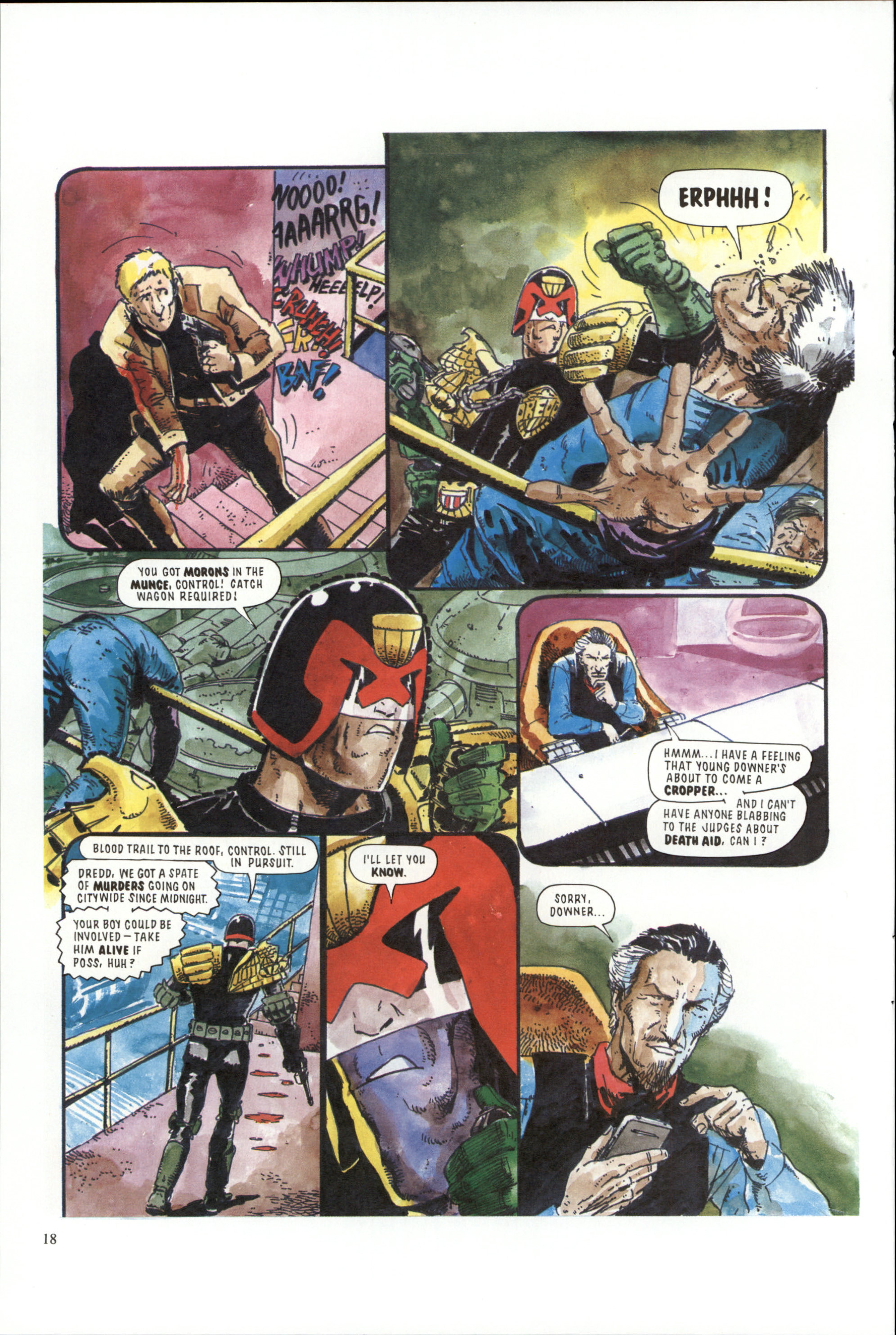 Read online Dredd Rules! comic -  Issue #19 - 20
