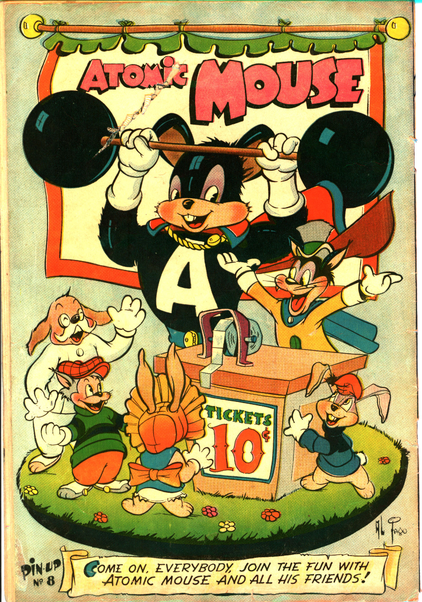 Read online Atomic Mouse comic -  Issue #8 - 35