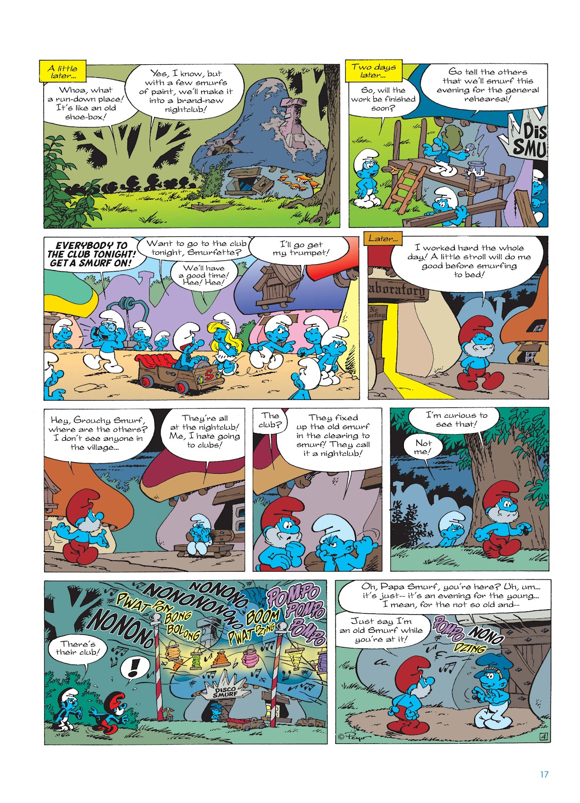 Read online The Smurfs comic -  Issue #17 - 17