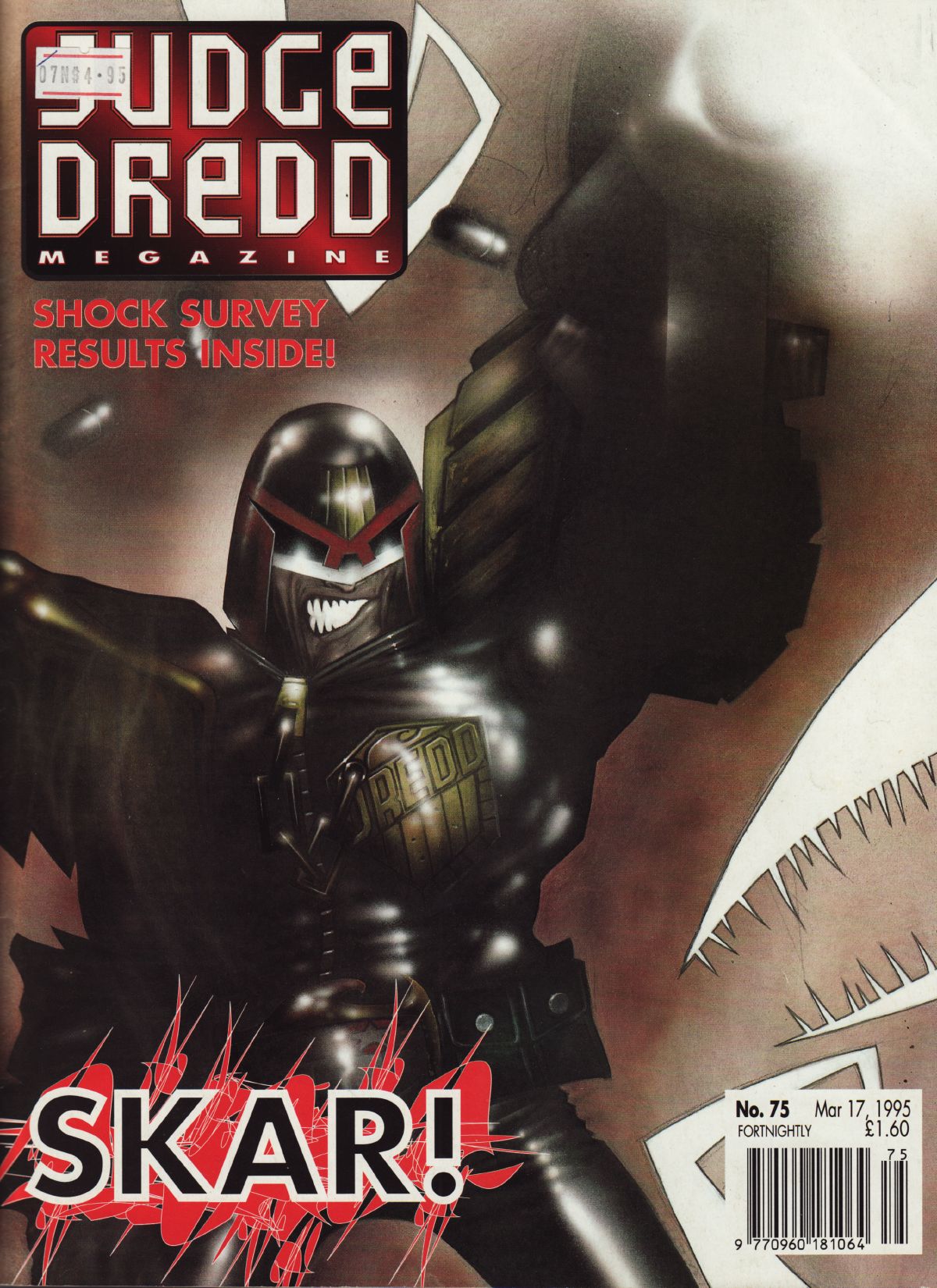 Read online Judge Dredd: The Megazine (vol. 2) comic -  Issue #75 - 1