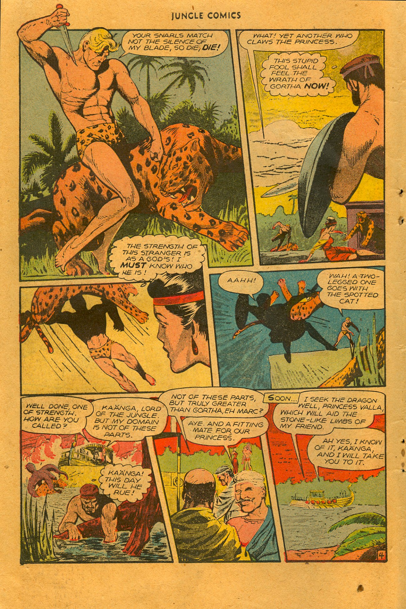 Read online Jungle Comics comic -  Issue #88 - 7
