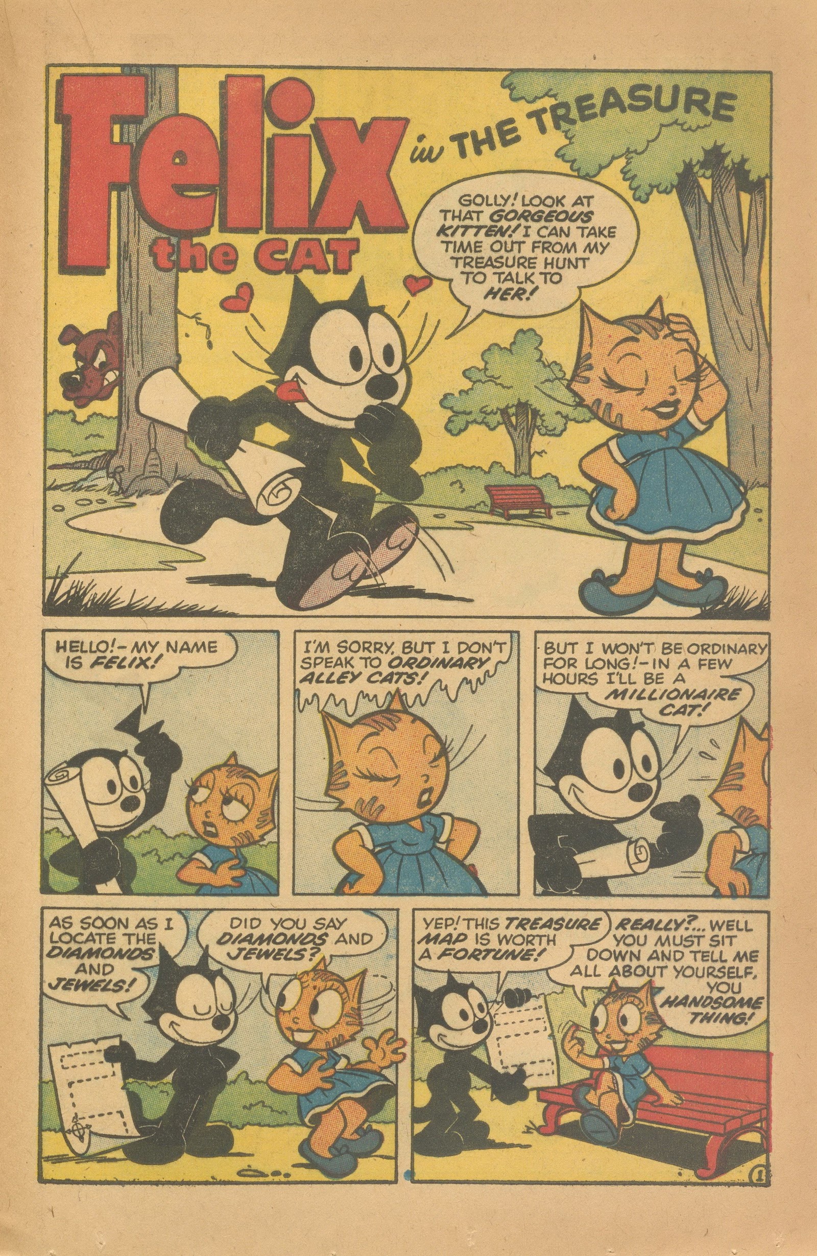 Read online Felix the Cat (1955) comic -  Issue #107 - 21