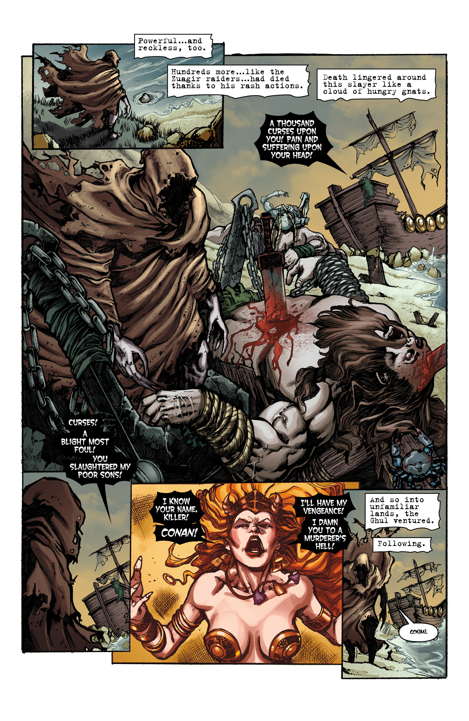 Read online Conan The Slayer comic -  Issue #4 - 5