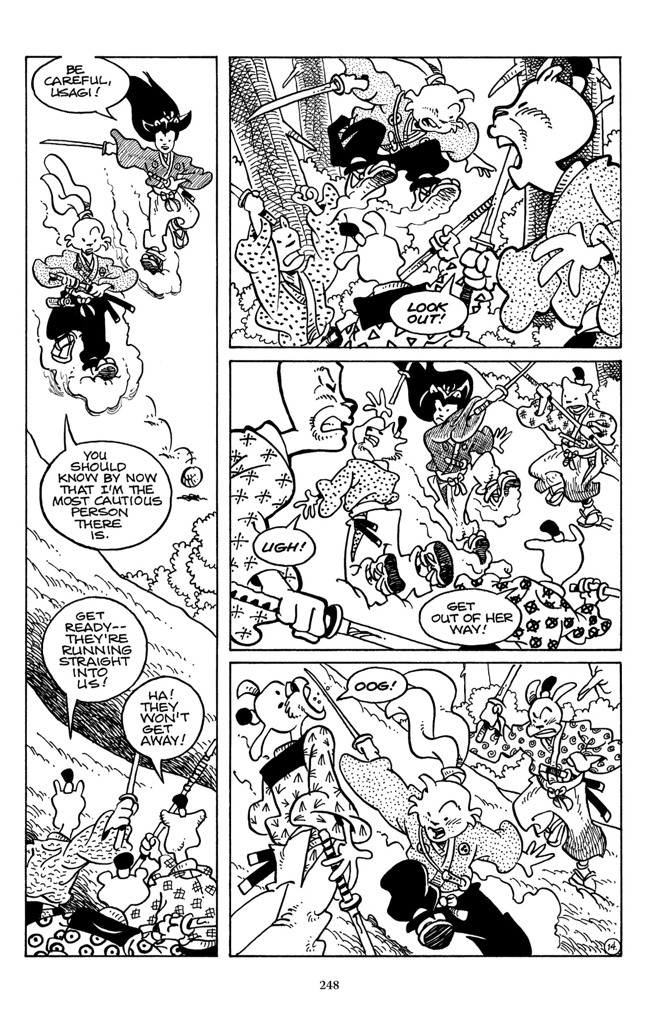 Read online The Usagi Yojimbo Saga comic -  Issue # TPB 5 - 244