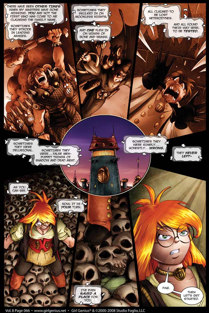 Read online Girl Genius (2002) comic -  Issue #8 - 67