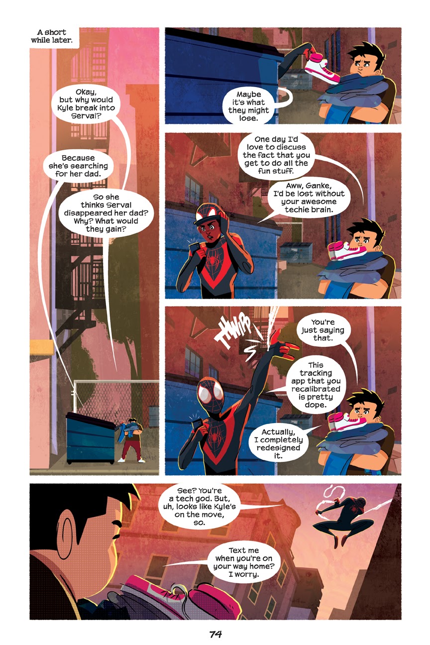 Read online Miles Morales: Shock Waves comic -  Issue # TPB - 78