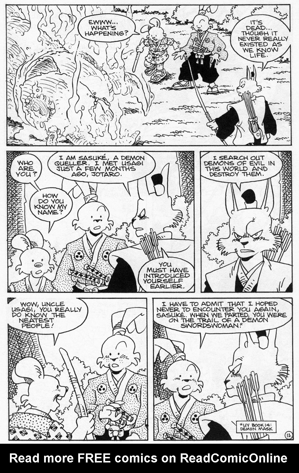 Read online Usagi Yojimbo (1996) comic -  Issue #66 - 14