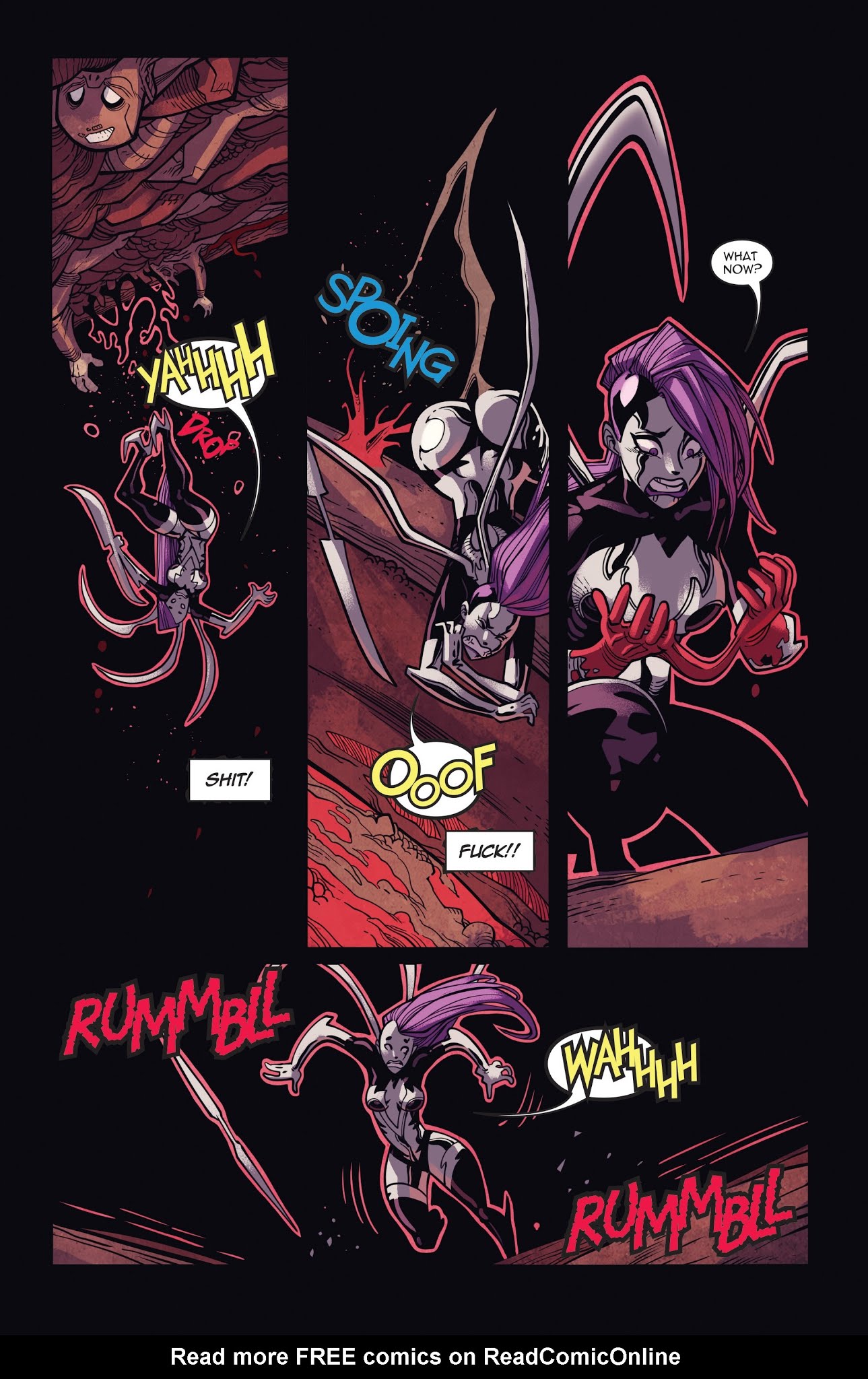 Read online Vampblade Season 3 comic -  Issue #6 - 7