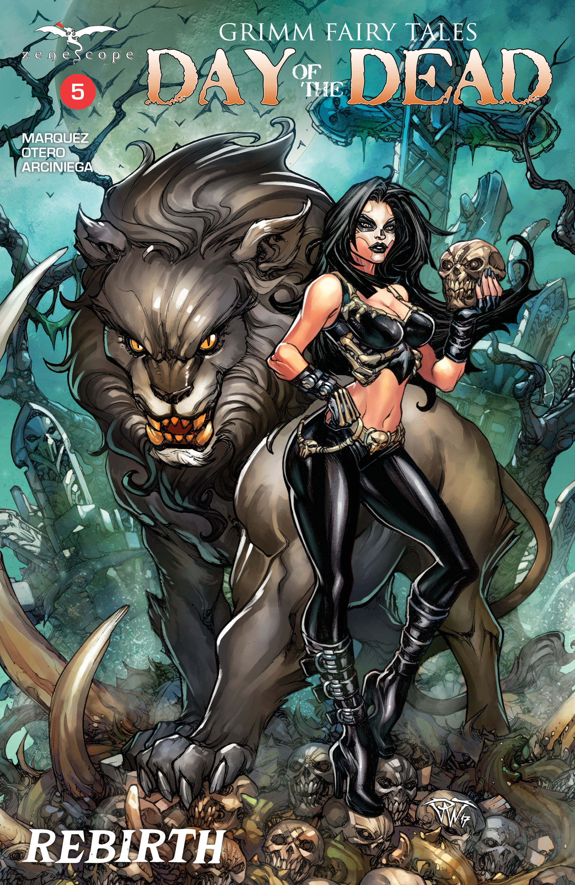 Read online Grimm Fairy Tales: Day of the Dead comic -  Issue #5 - 1