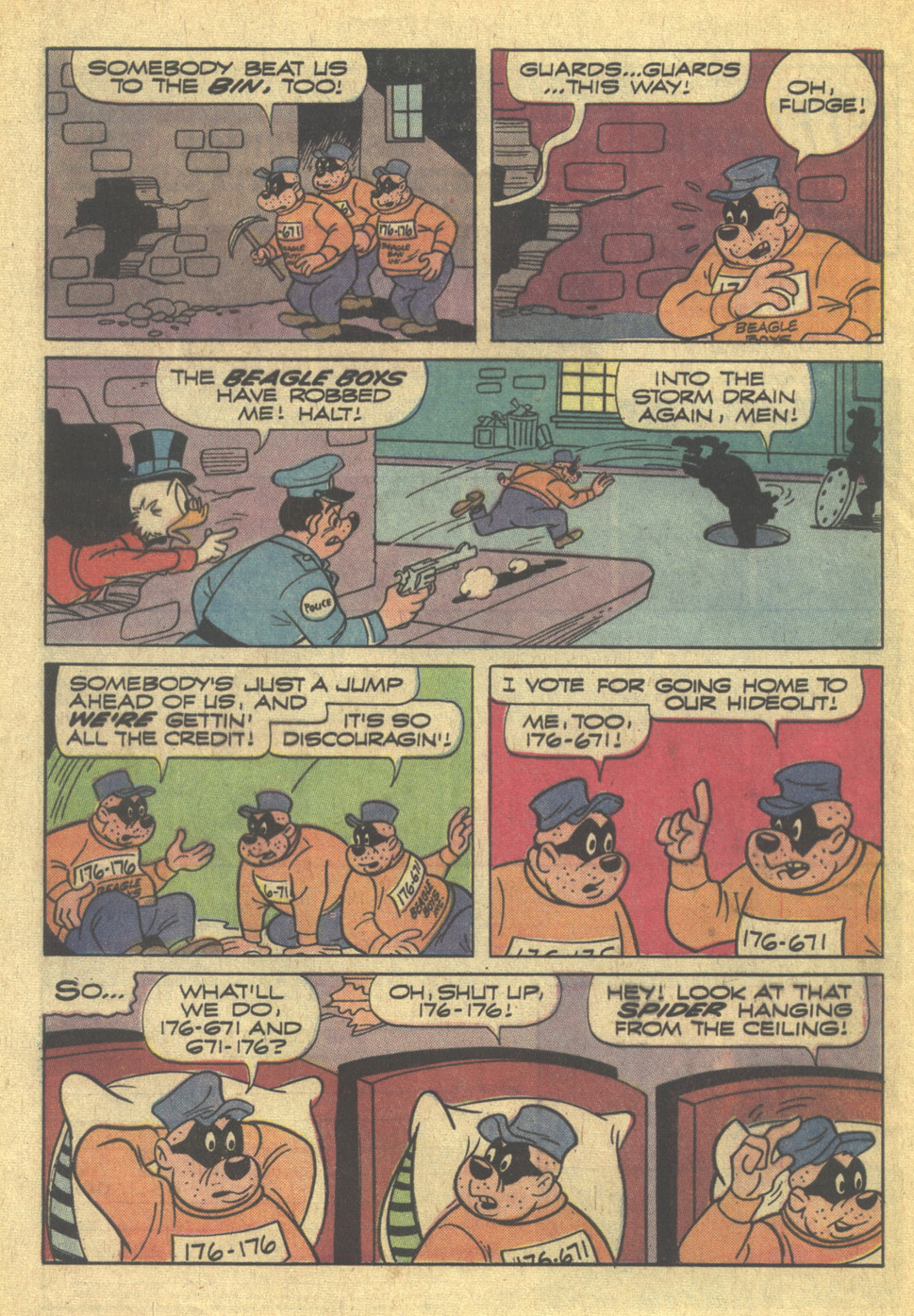 Read online Walt Disney THE BEAGLE BOYS comic -  Issue #12 - 8