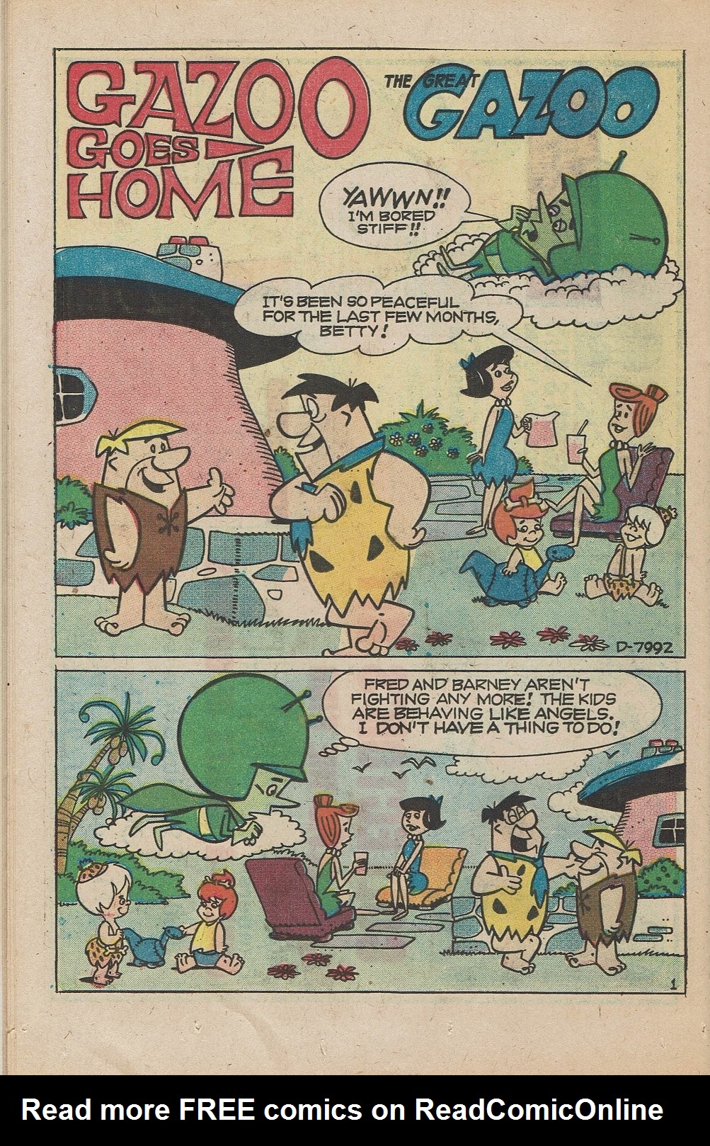 Read online Great Gazoo comic -  Issue #18 - 24