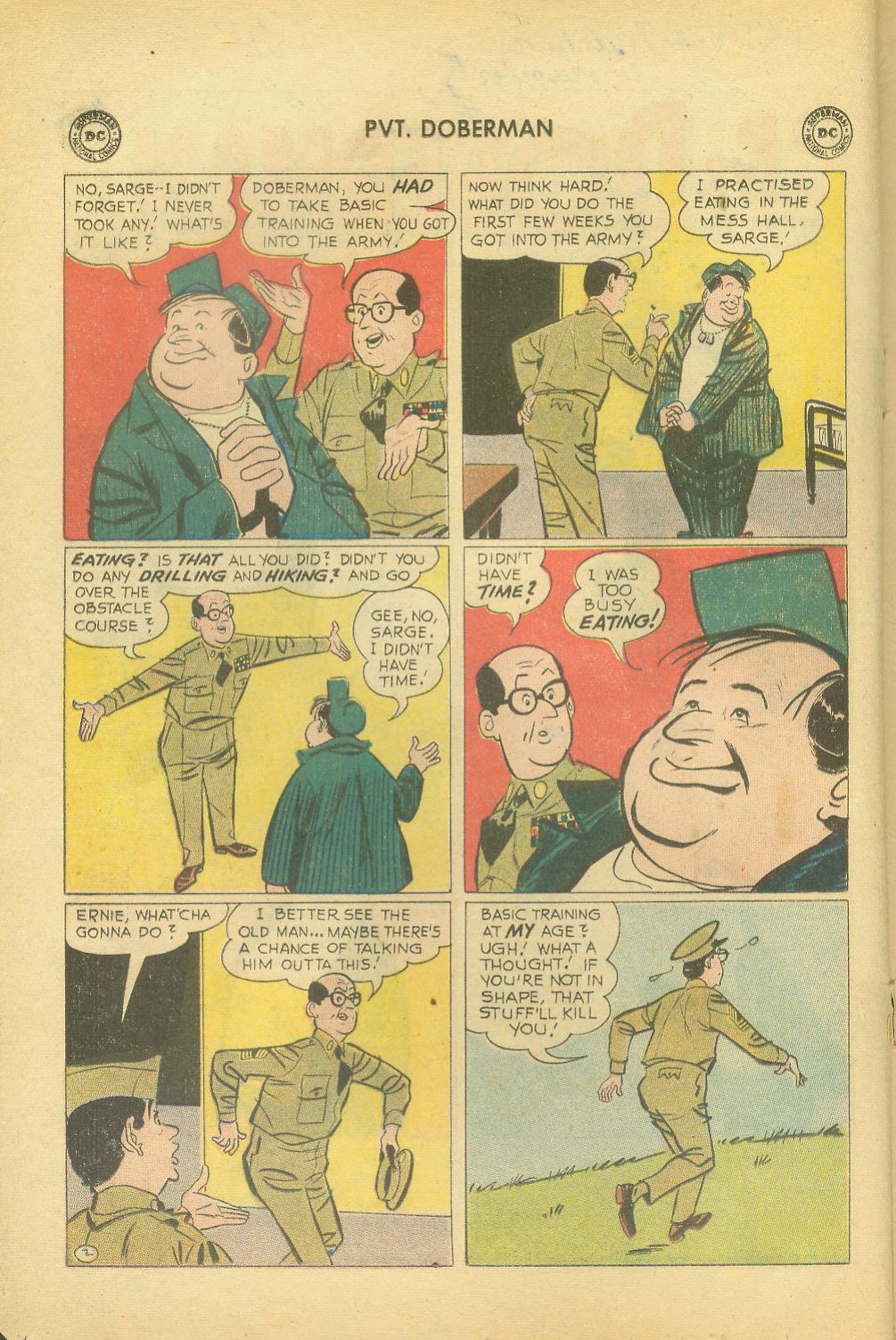 Read online Sgt. Bilko's Pvt. Doberman comic -  Issue #5 - 2
