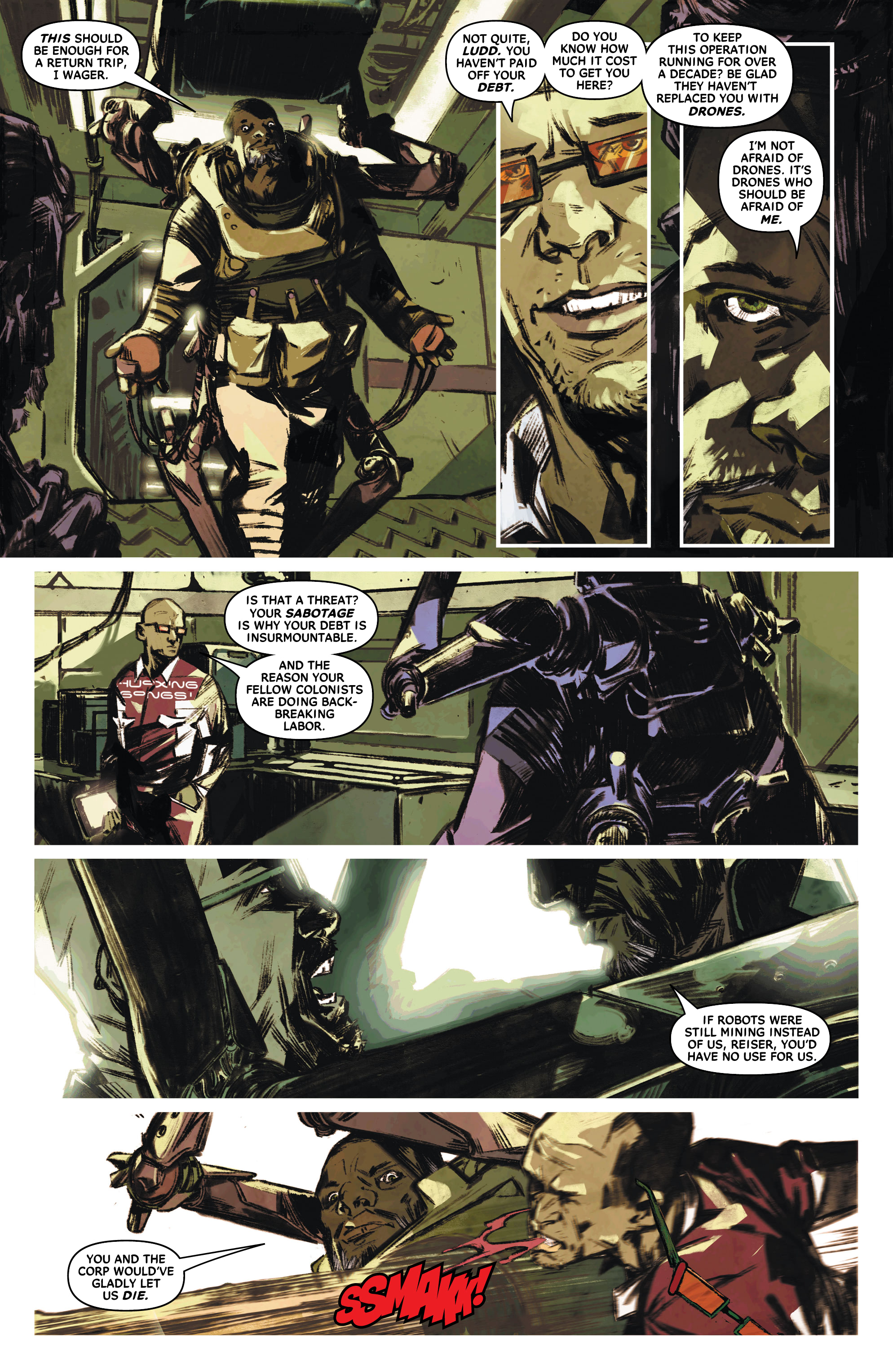 Read online Fear of a Red Planet comic -  Issue #1 - 6