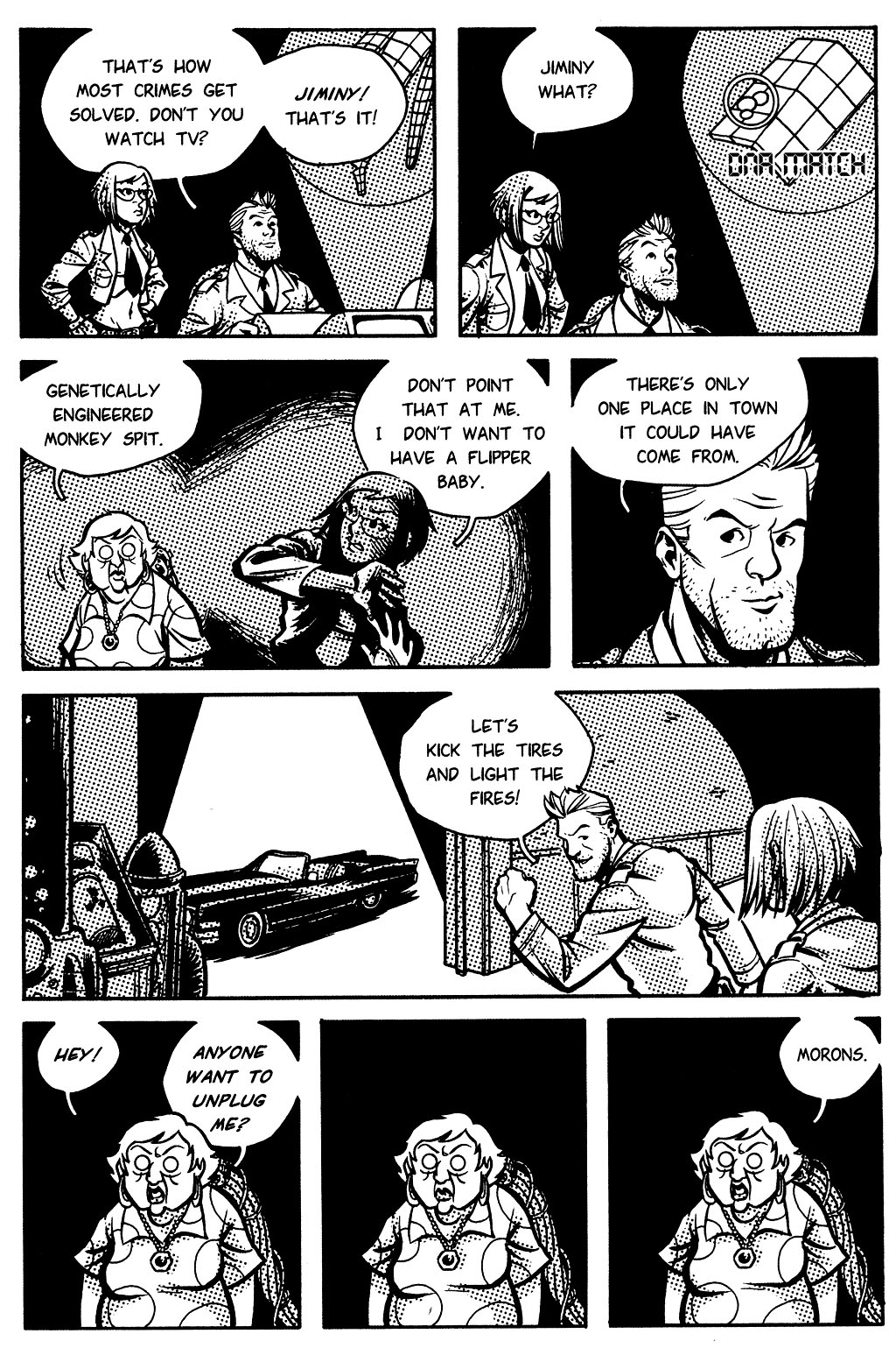 Read online The Middleman comic -  Issue #3 - 4