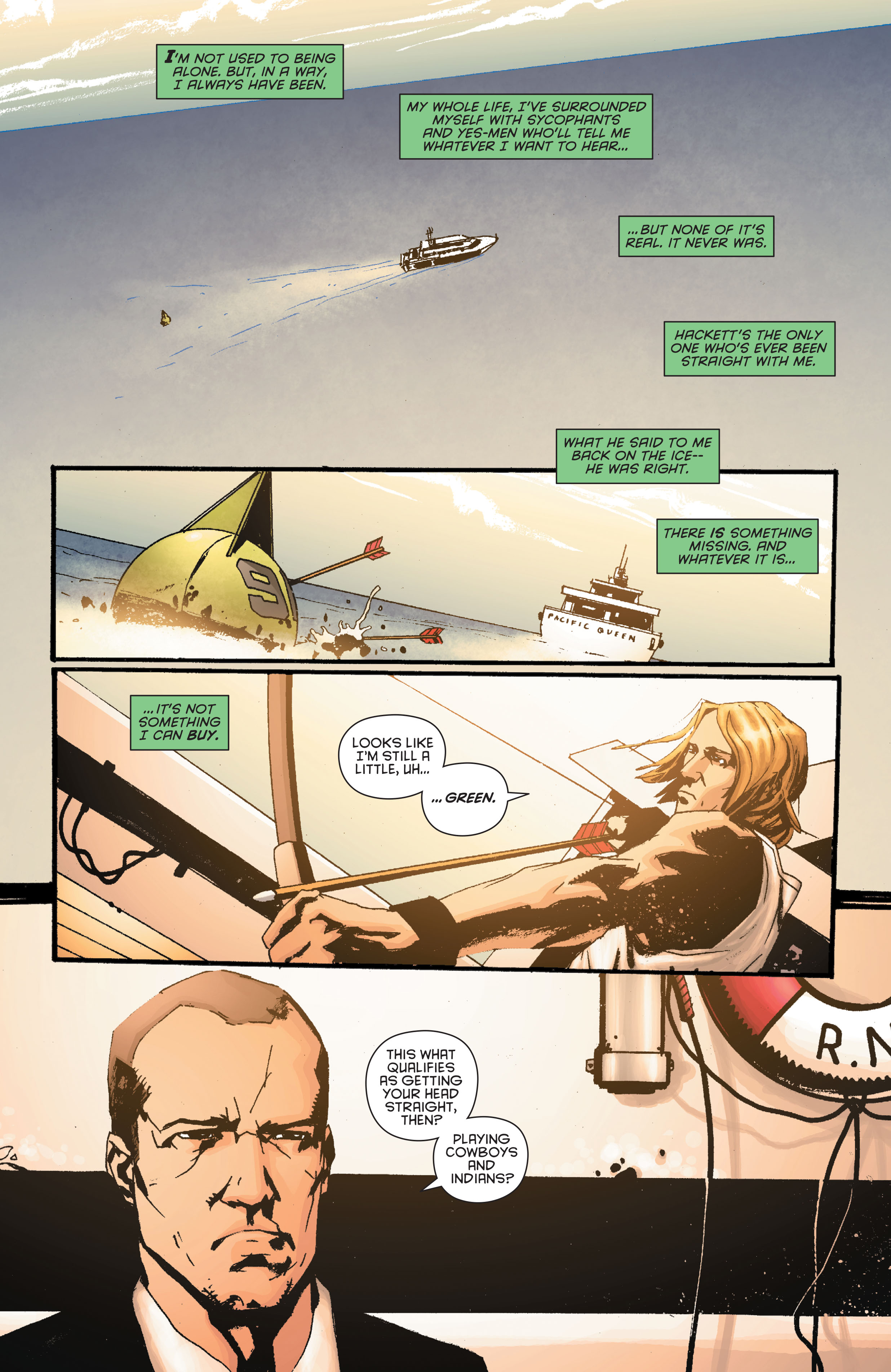 Read online Green Arrow: Year One comic -  Issue # _The Deluxe Edition (Part 1) - 21