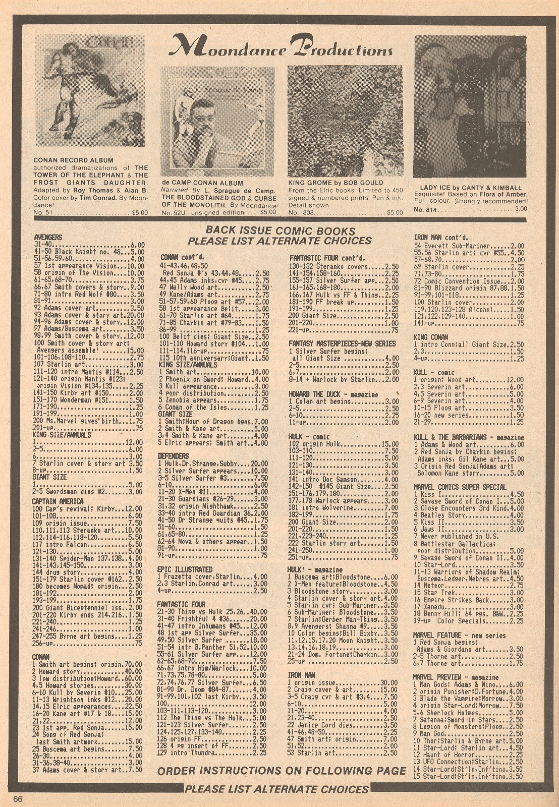 Read online The Savage Sword Of Conan comic -  Issue #60 - 66