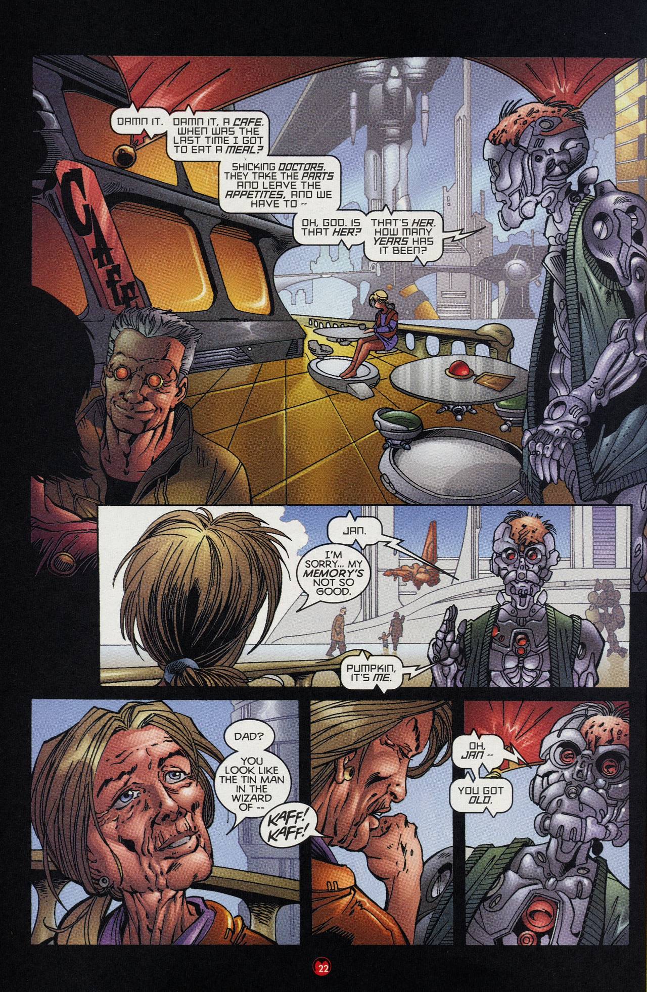 Read online Magnus Robot Fighter (1997) comic -  Issue #16 - 18