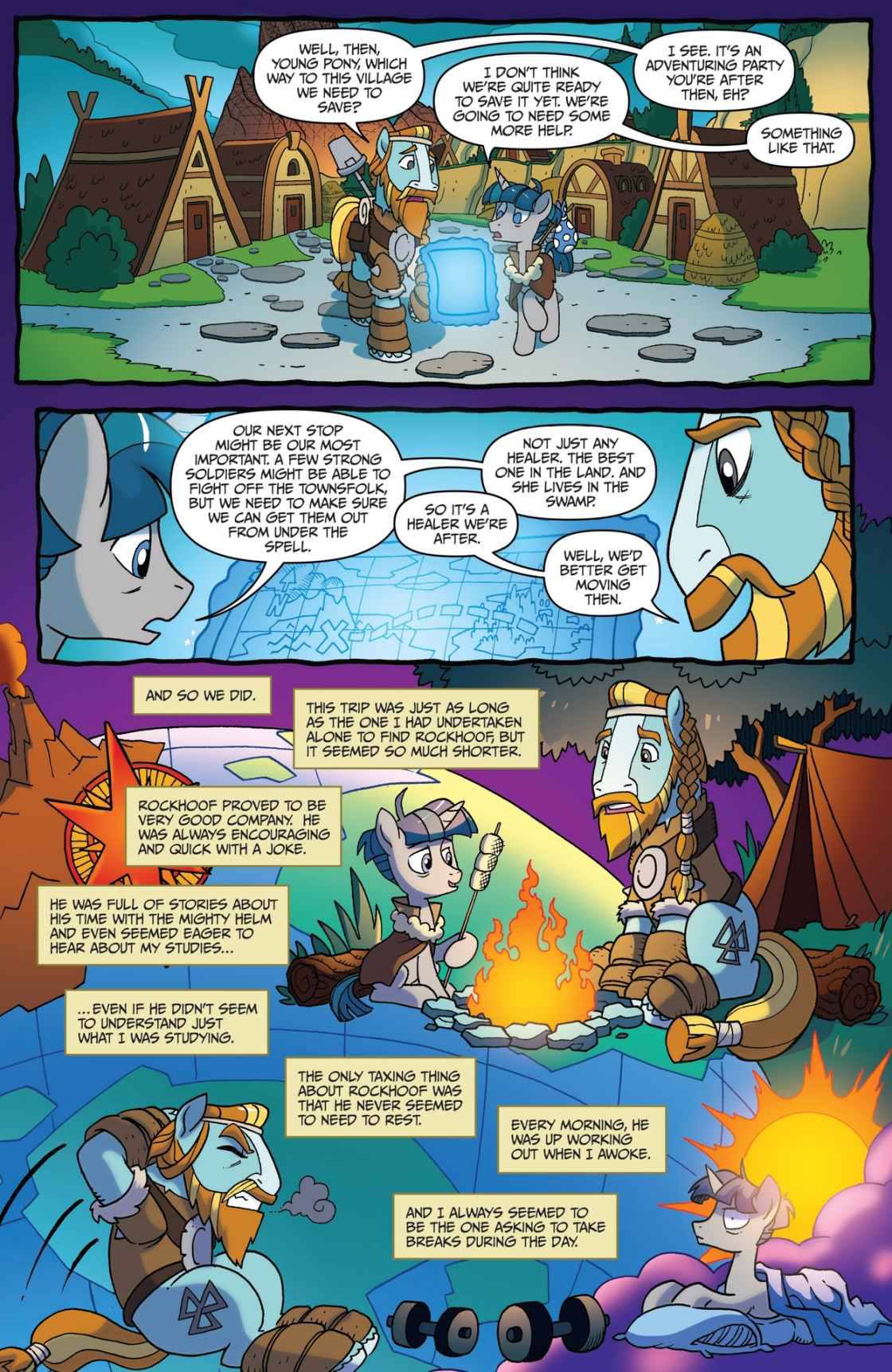 Read online My Little Pony: Legends of Magic comic -  Issue #8 - 14