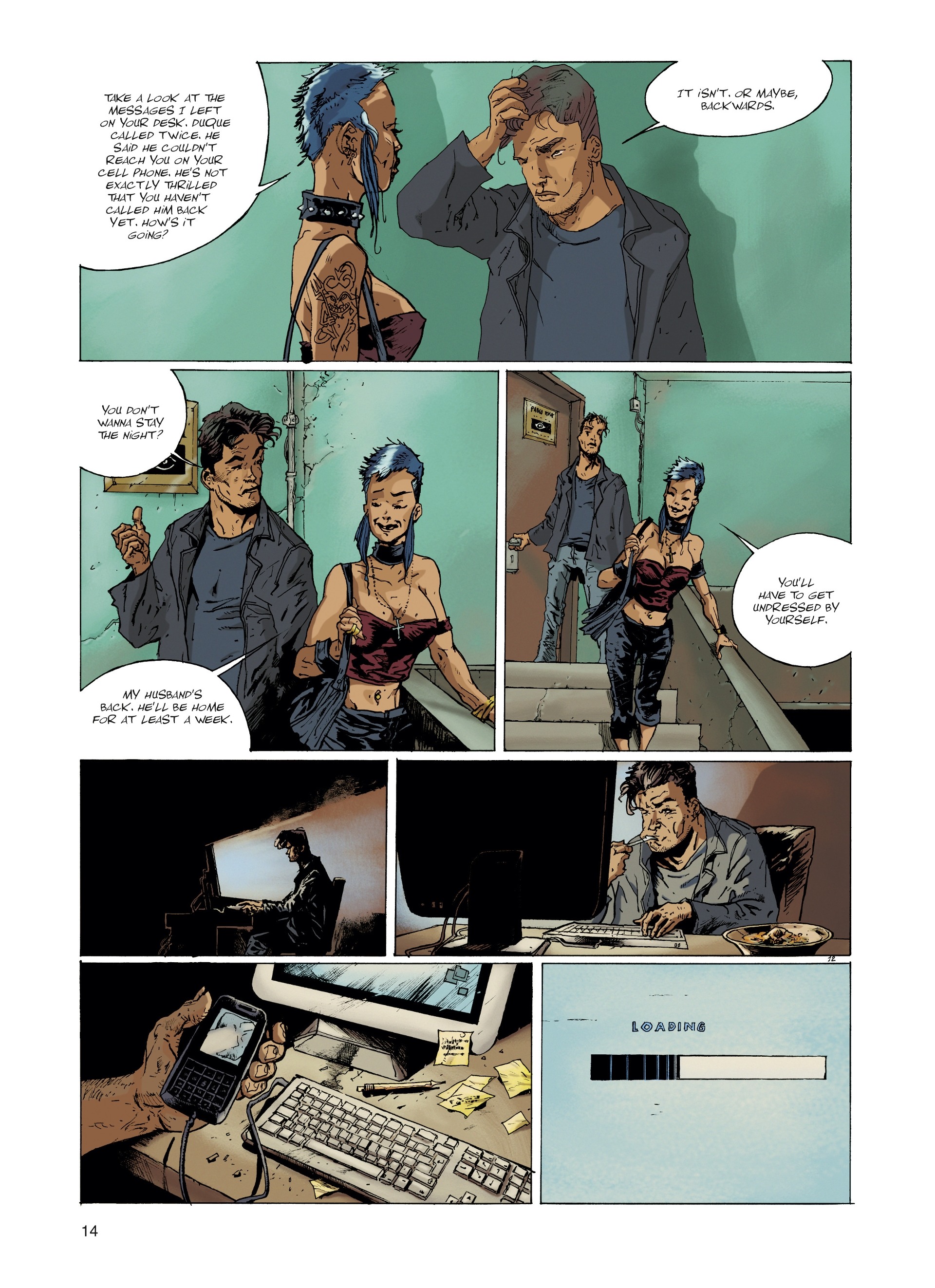Read online Interpol comic -  Issue #1 - 14