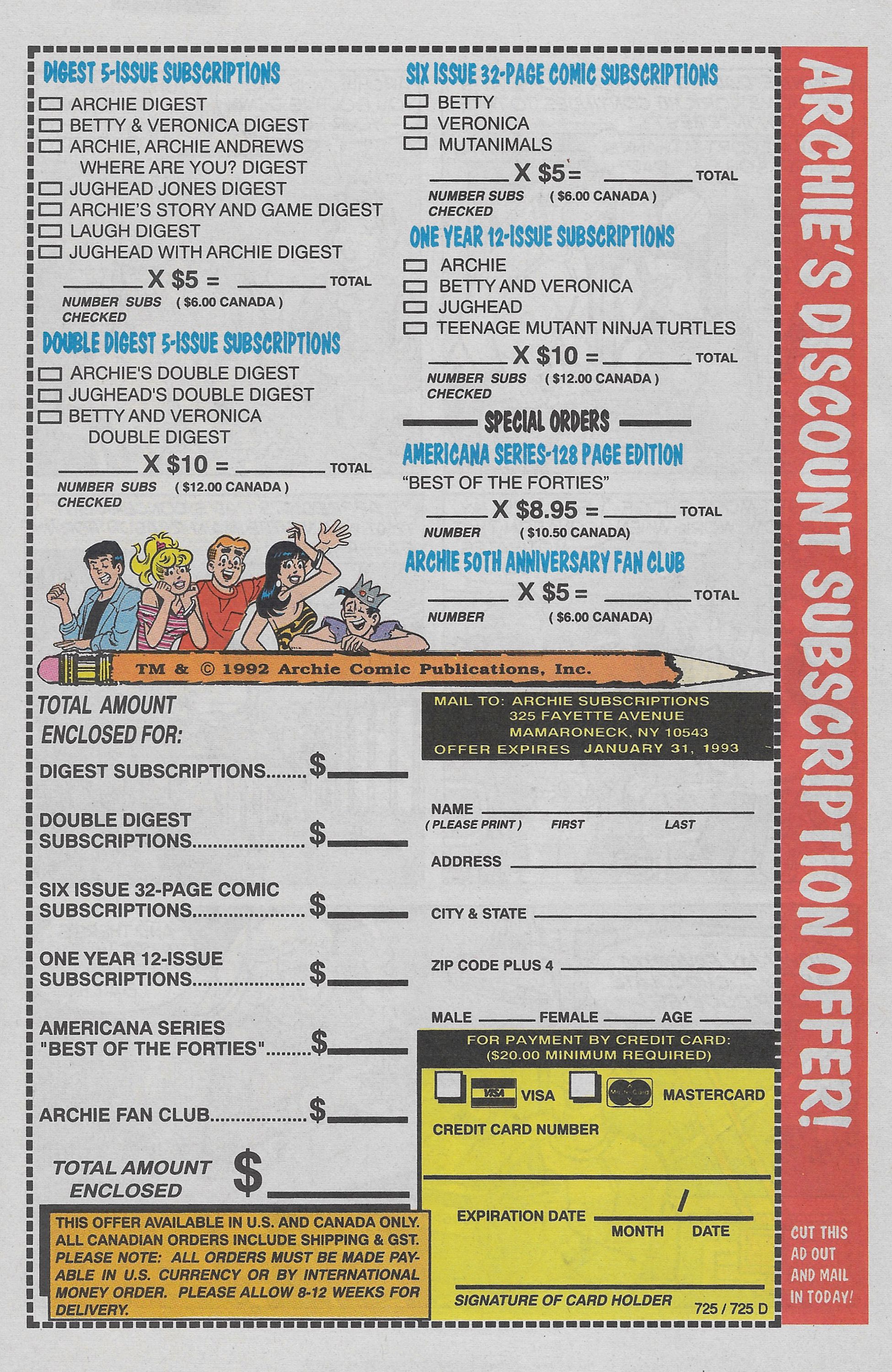 Read online Archie (1960) comic -  Issue #406 - 34