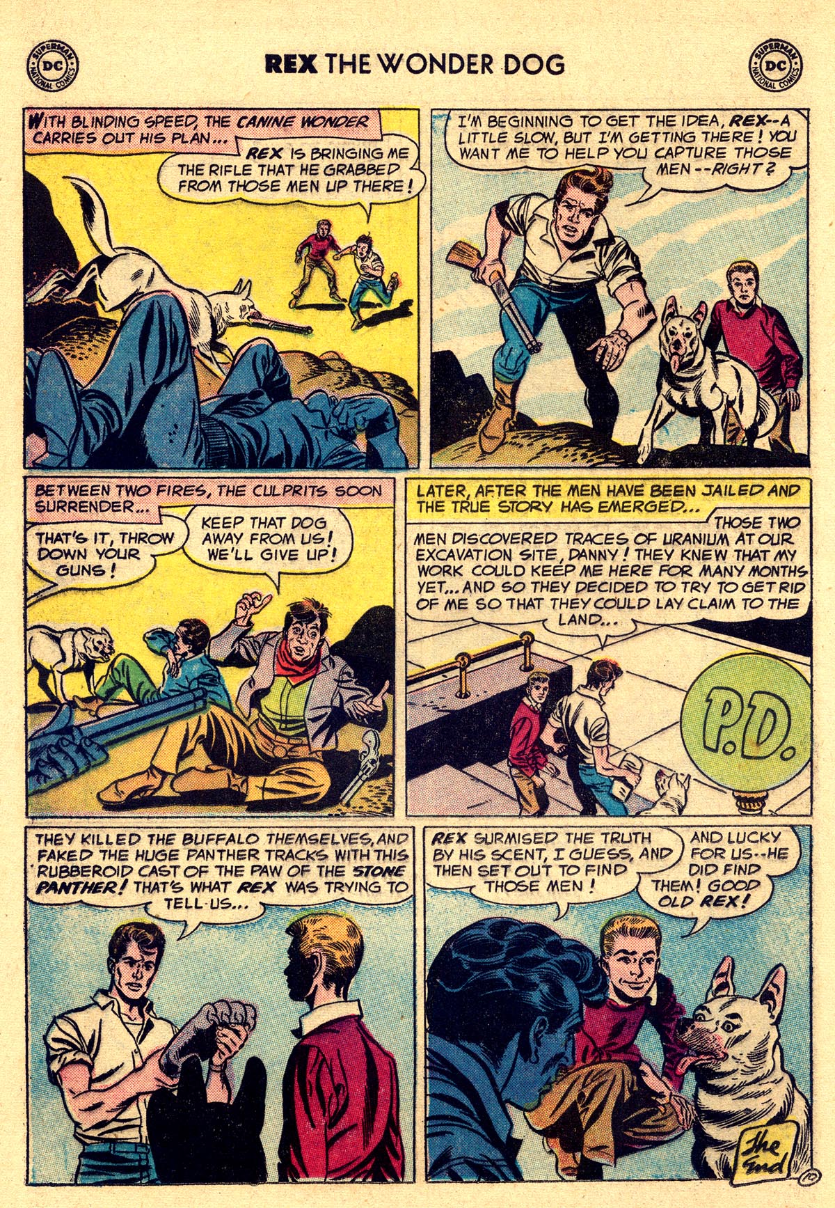 Read online The Adventures of Rex the Wonder Dog comic -  Issue #32 - 12
