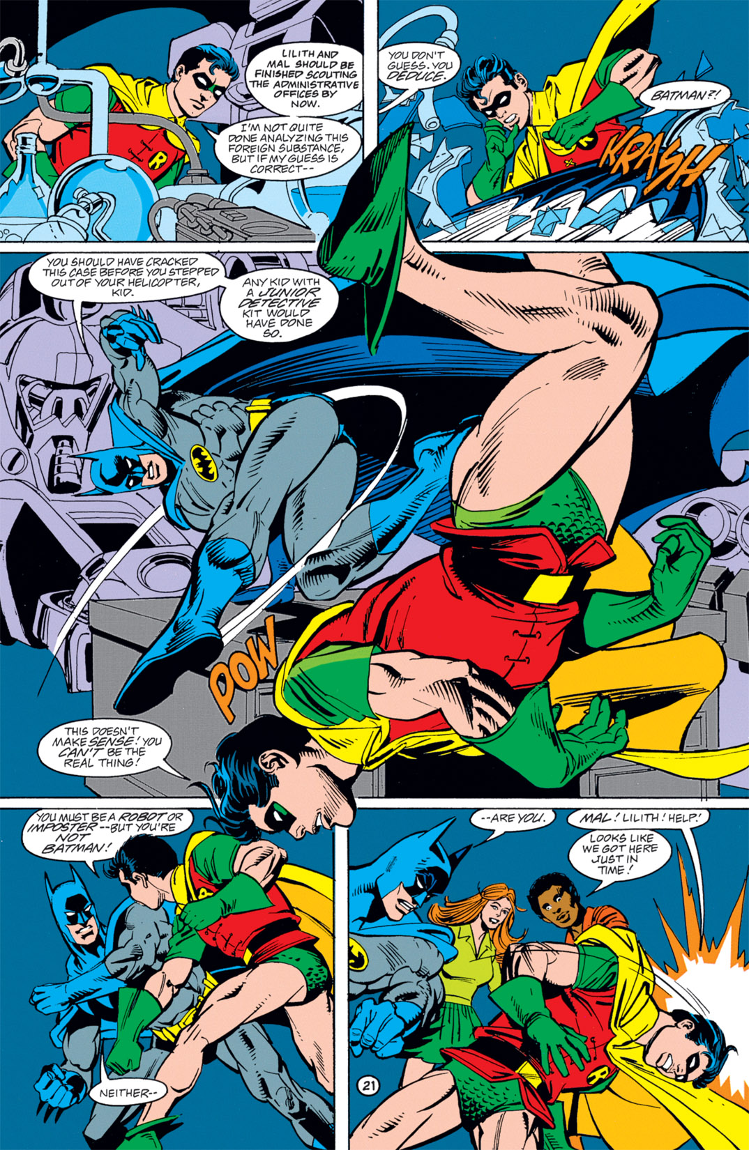 Read online Teen Titans (1996) comic -  Issue #12 - 22