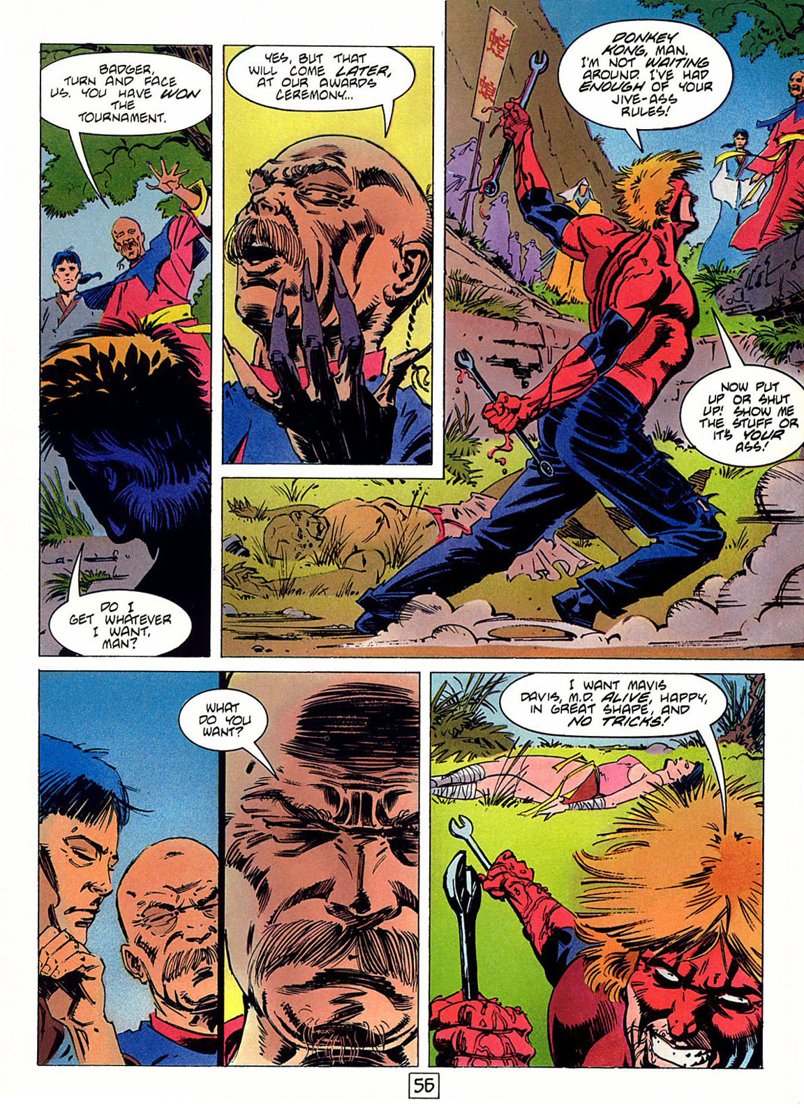 Read online Badger: Hexbreaker comic -  Issue # Full - 58